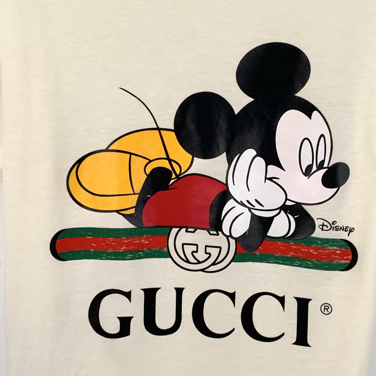 Gucci Gucci x Disney Co-branded Cotton Crew Neck T-Shirt Size S / US 4 / IT 40 - 4 Thumbnail