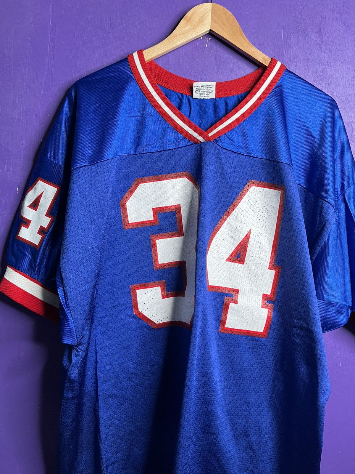 NFL × Vintage × Wilson Vintage 90s Wilson Herschel Walker giants football jersey Size US XXL / EU 58 / 5 - 3 Thumbnail
