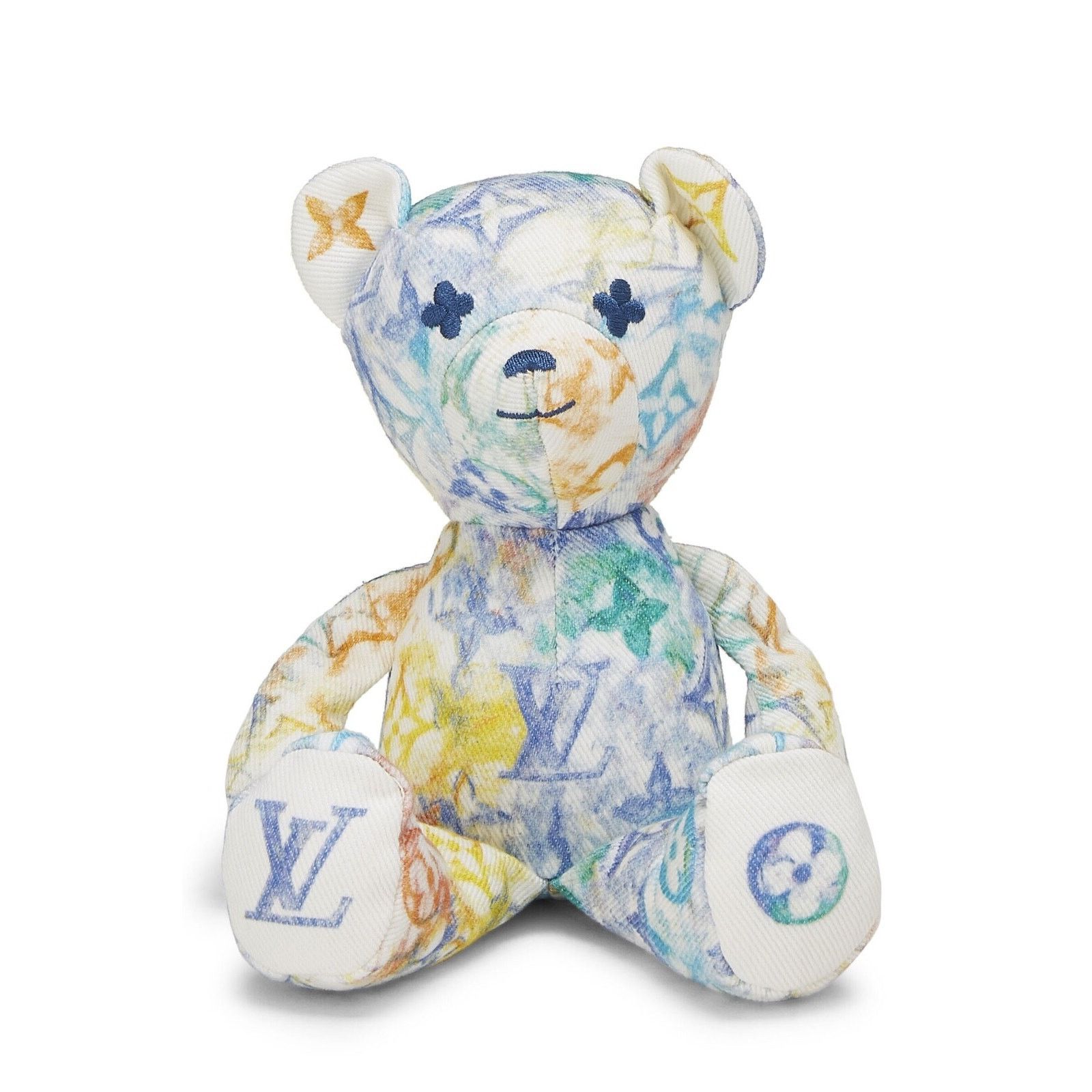 Louis Vuitton Louis Vuitton Unicef Doudou Pastel Multicolor Teddy Bear Size ONE SIZE - 10 Thumbnail
