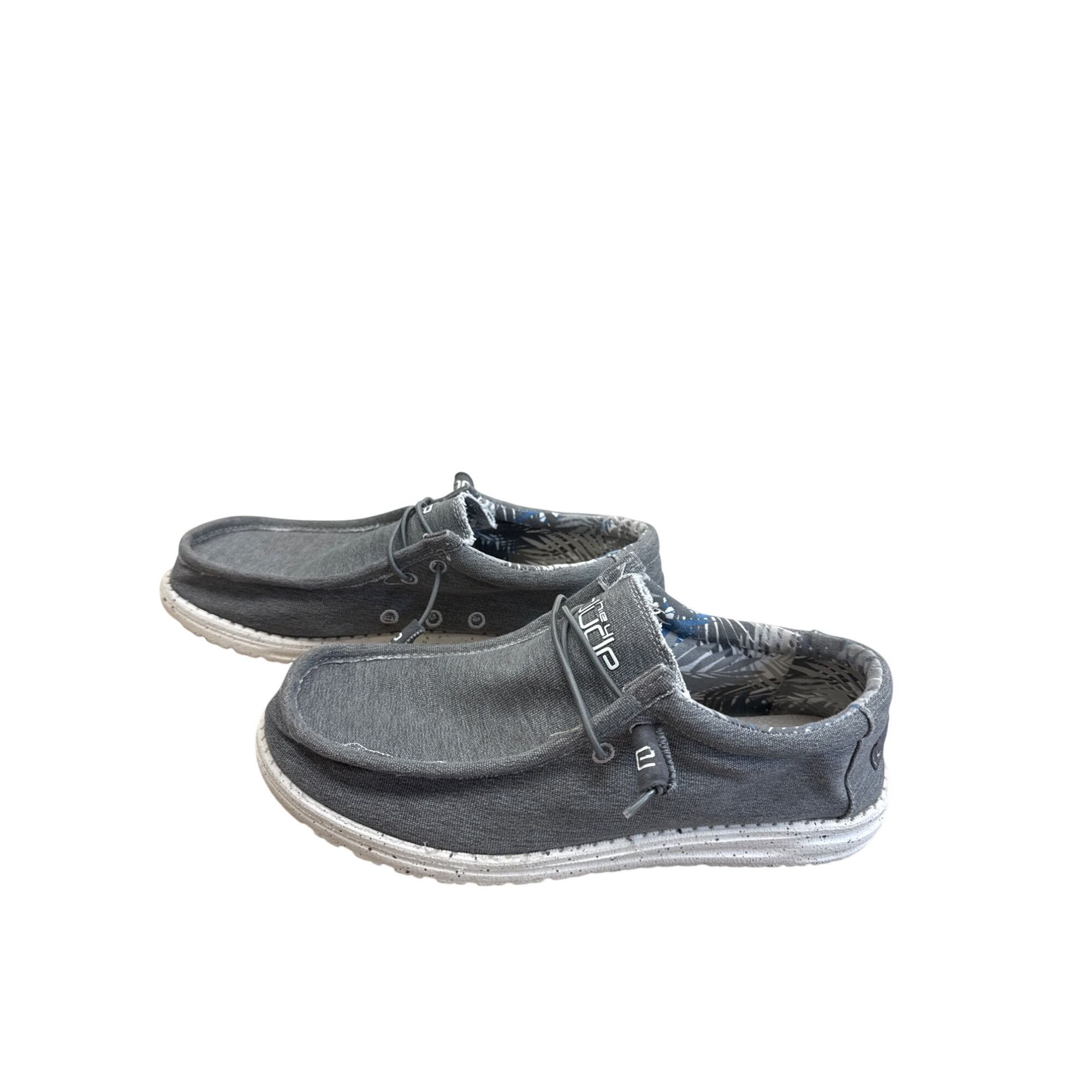 Other Hey Dude Wally Mens Gray Casual Slip-On Loafers Shoes Size 9 Size US 9 / EU 42 - 3 Thumbnail