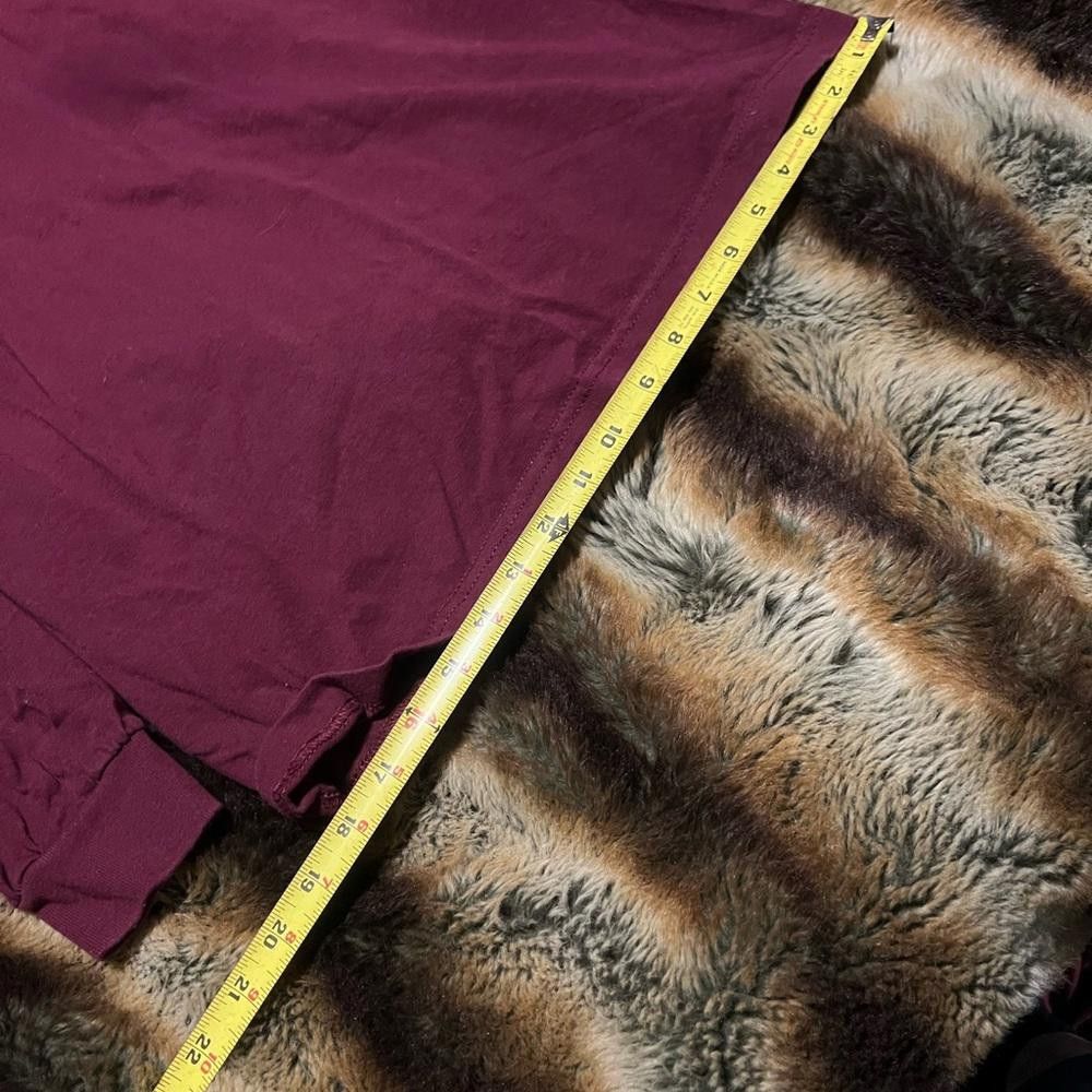 Designer Stylish Long Sleeve Tee - Maroon Color Size US M / EU 48-50 / 2 - 3 Thumbnail