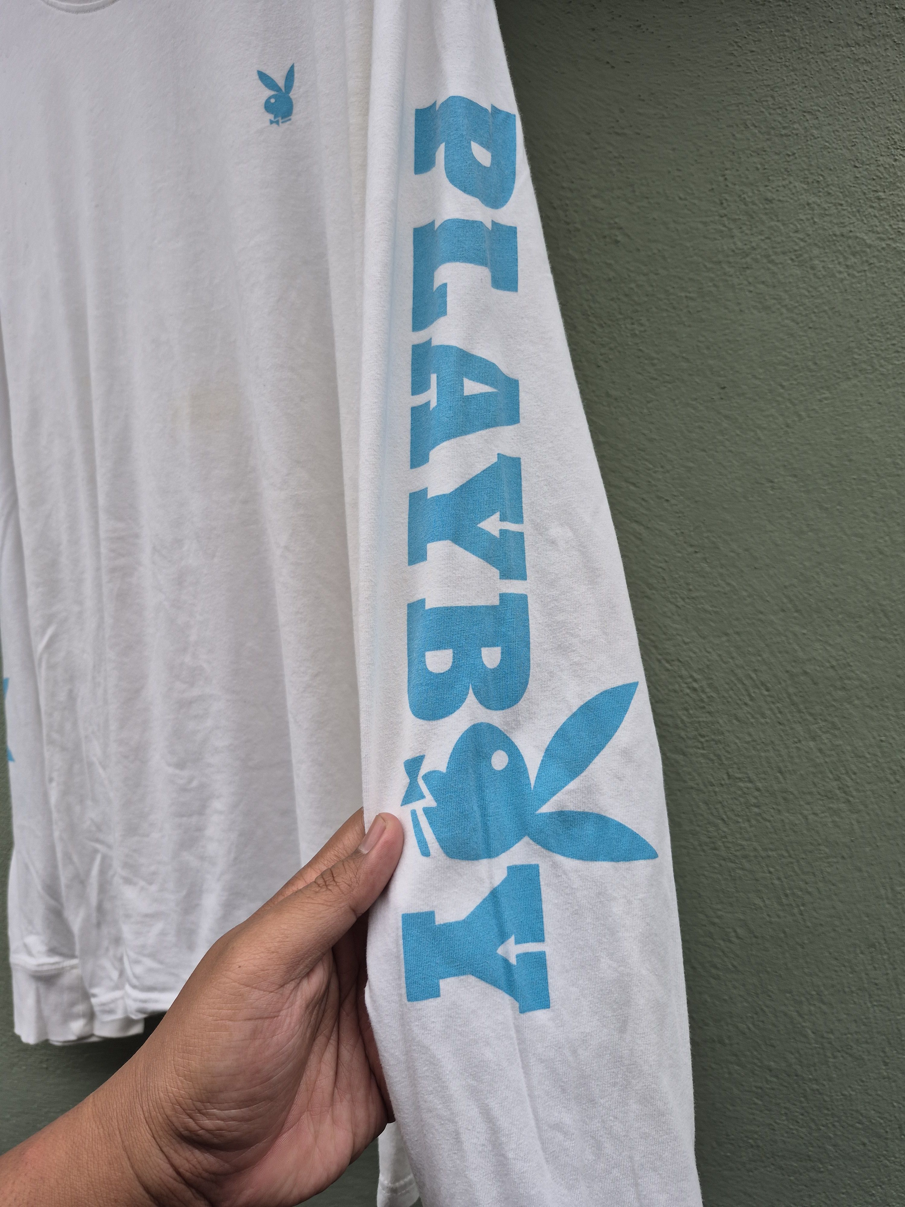 Pacsun × Playboy 🔥 Playboy x Pacsun Small Logo Longsleeves Tee Size US L / EU 52-54 / 3 - 4 Thumbnail
