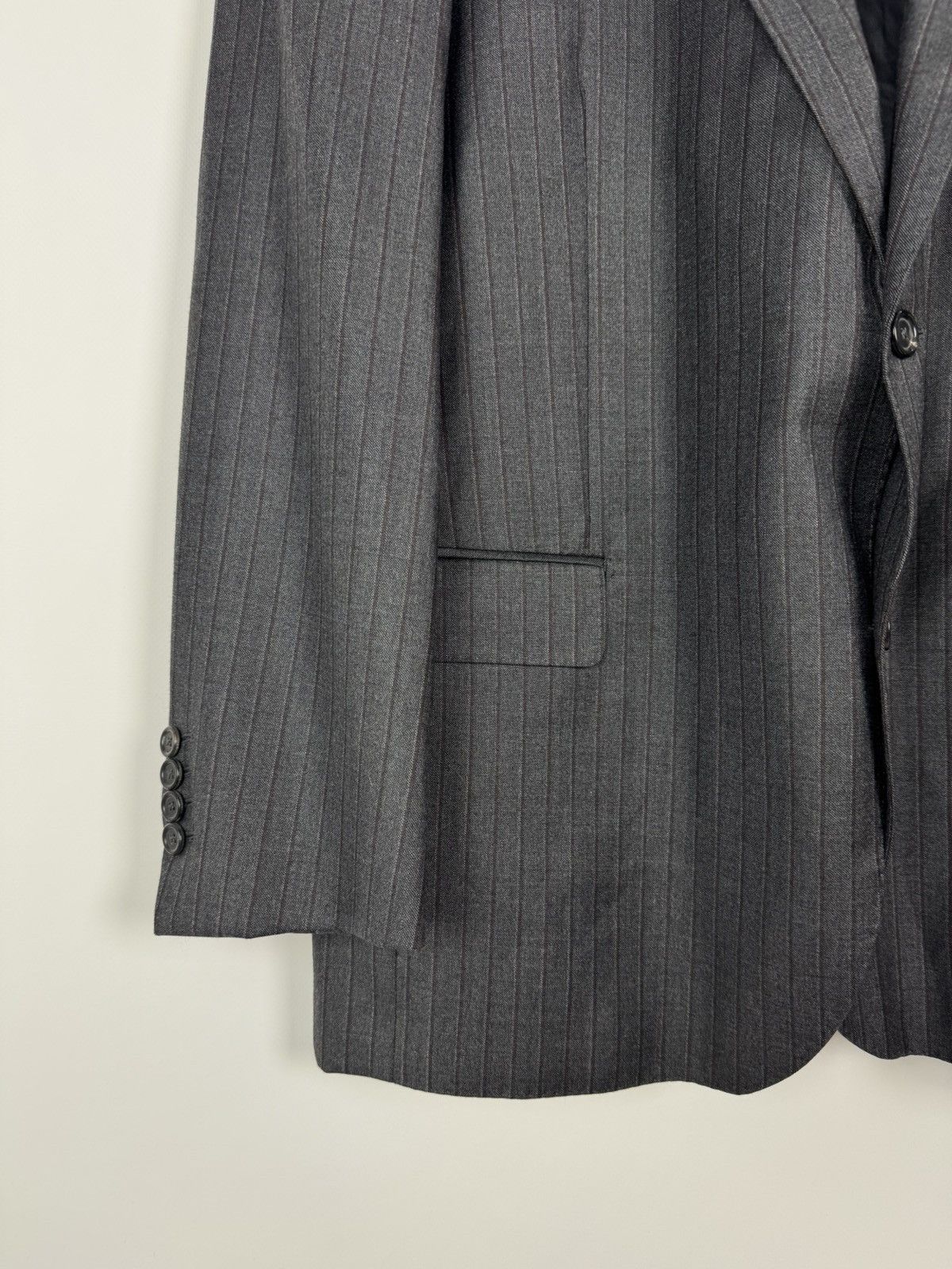 Pelikamo x Ing Loro Piana Striped Merino Wool Suit
