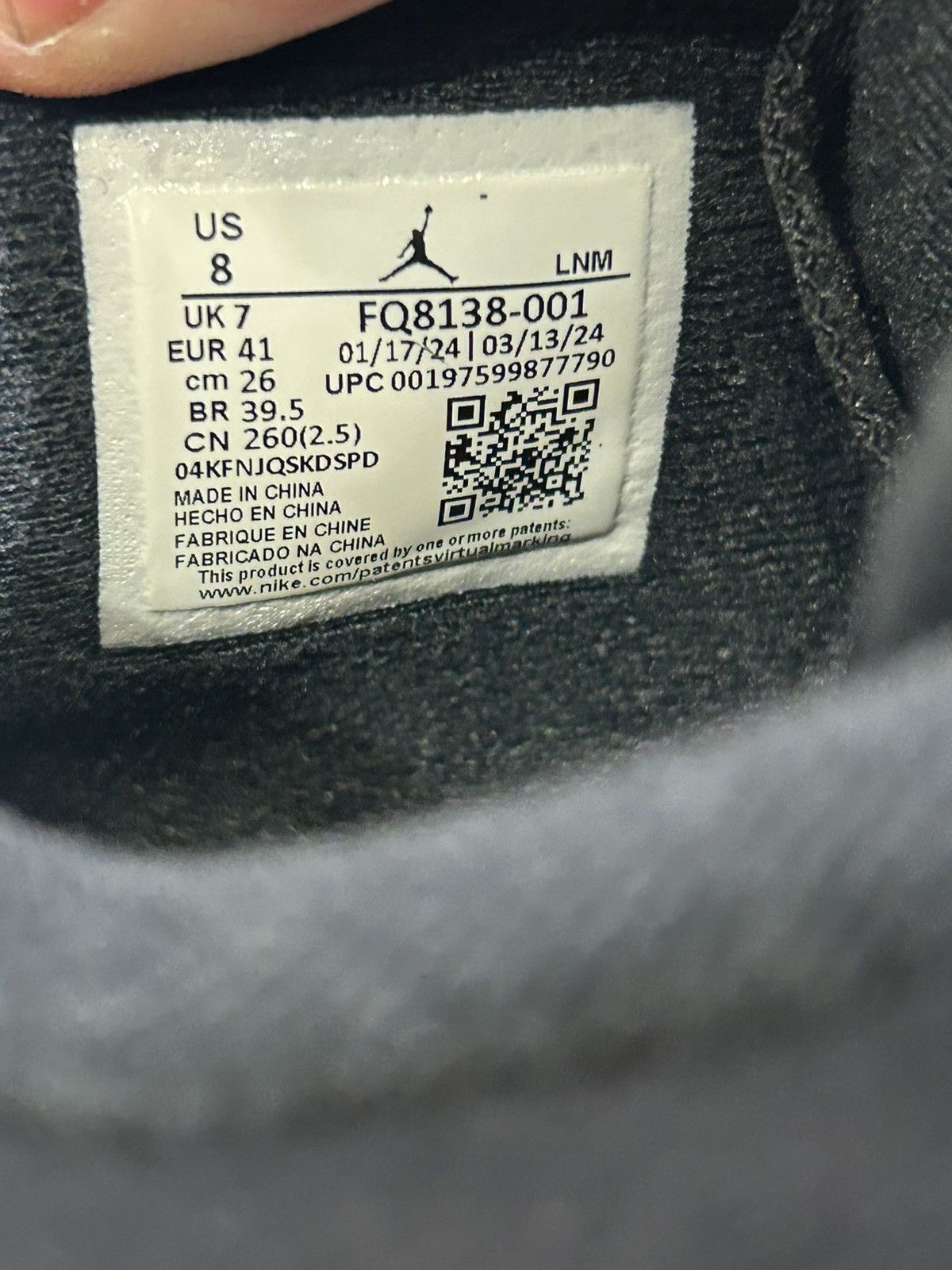 Jordan Brand Jordan 4 retro white thunder Size US 8 / EU 41 - 11 Thumbnail