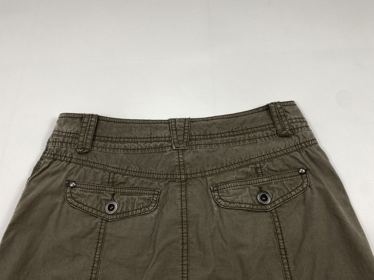 Vintage 🔥LASTDROP🔥Y2K GorpCore Washed Brown A-Line Lightweight Skirt Size 29" - 13 Thumbnail