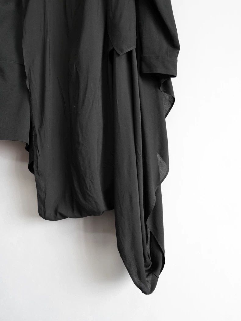 Yohji Yamamoto yohji yamamoto20 AW Fleece Tencel Shirt 2503-Nextarrow Size US M / EU 48-50 / 2 - 8 Thumbnail