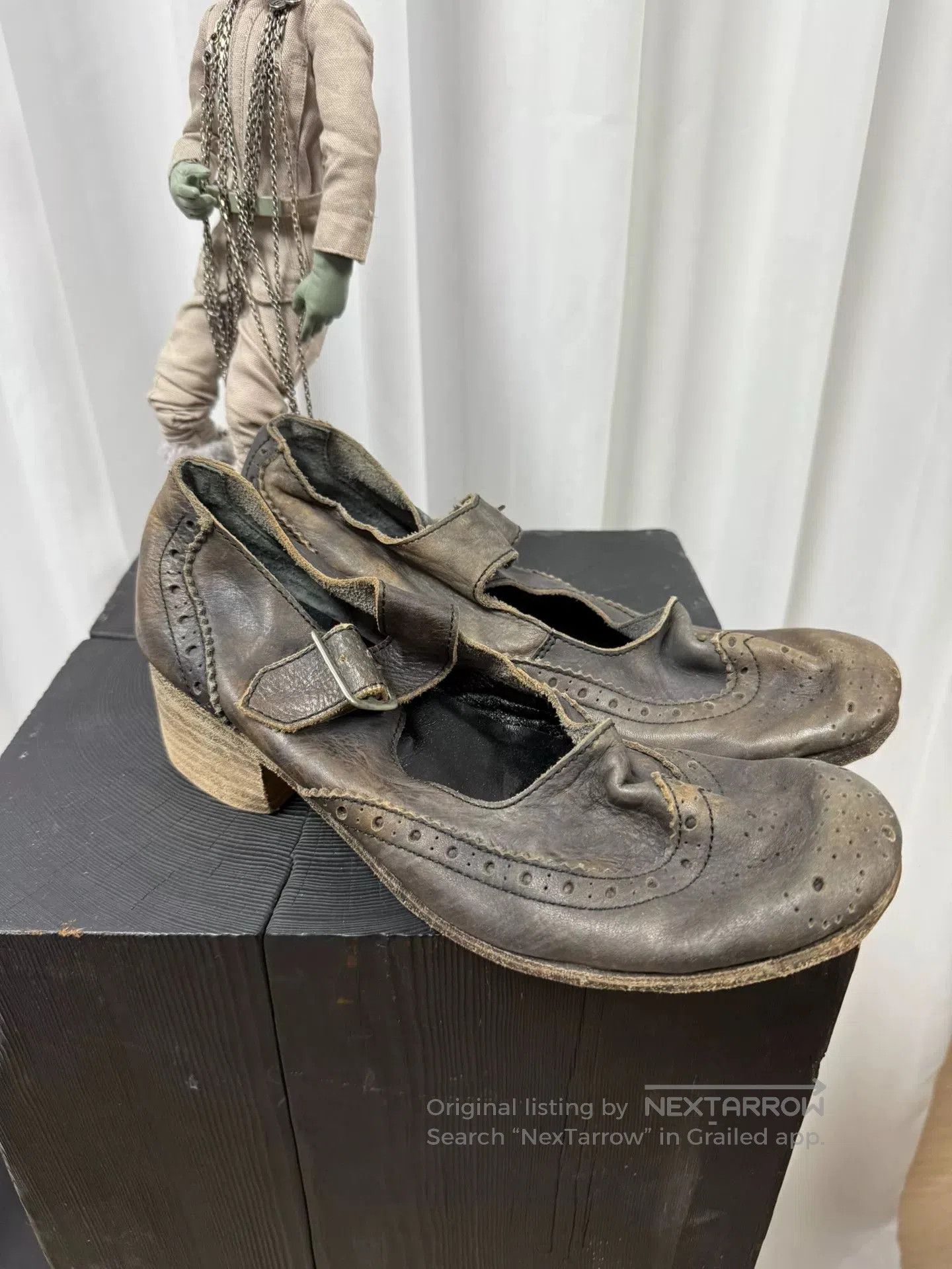 Junya Watanabe unique patterned leather shoes size M. Size US 7.5 / EU 40-41 - 3 Thumbnail