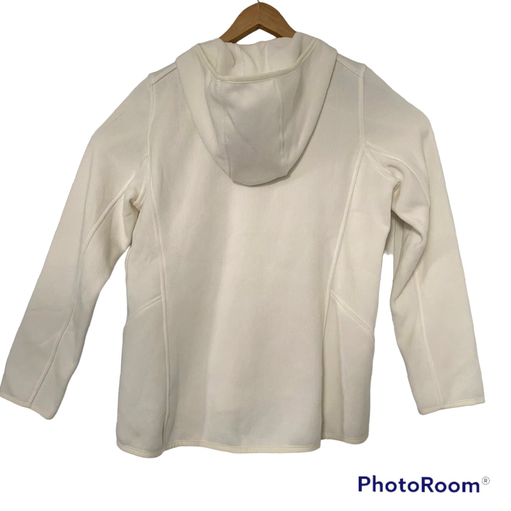 Andrew Marc ANDREW MARC Jacket Women Ivory M Knit Fleece Performance Full Zip Size M / US 6-8 / IT 42-44 - 5 Thumbnail