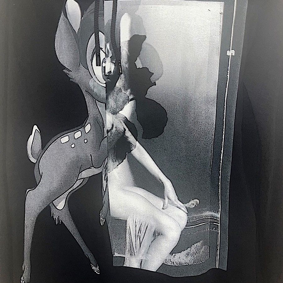 Givenchy Authentic Givenchy 17 SS Riccardo Tisci Bambi Hoodie Size US XS / EU 42 / 0 - 2 Thumbnail