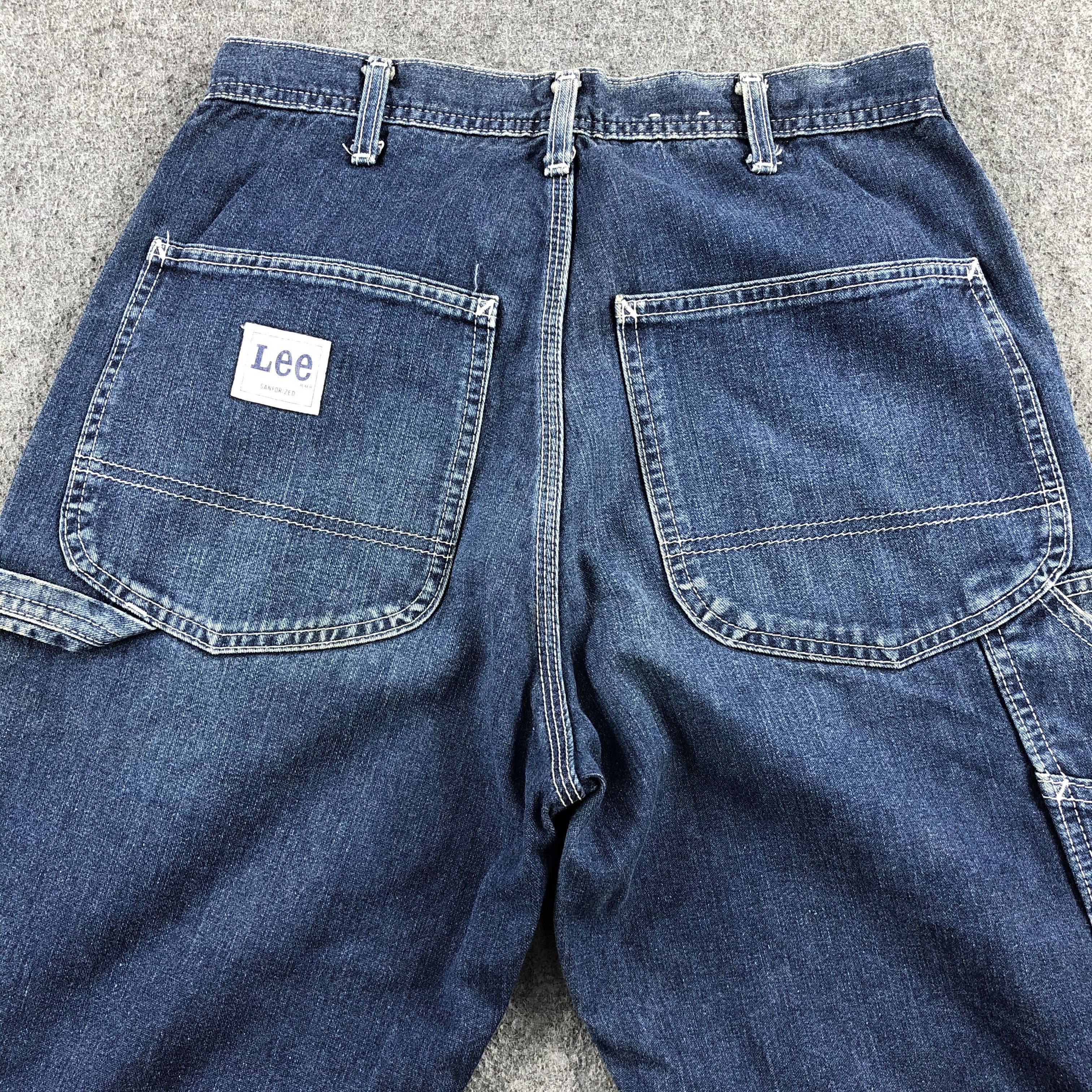 Lee Vintage Blue Wash Lee Jeans-J1868 Size US 28 / EU 44 - 4 Thumbnail