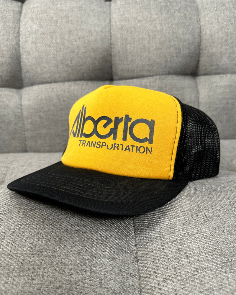 Vintage Vintage Alberta Transportation Snapback Trucker Hat Size ONE SIZE - 2 Thumbnail