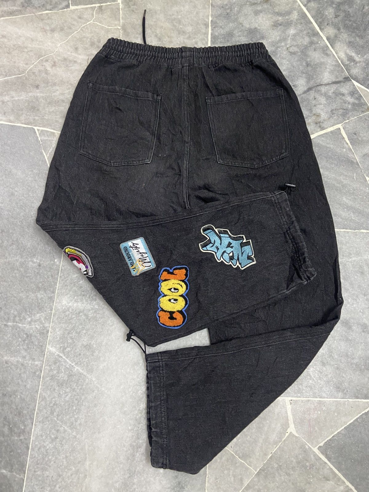 Japanese Brand in The Attic Homme Patches Jeans Size US 33 - 4 Thumbnail