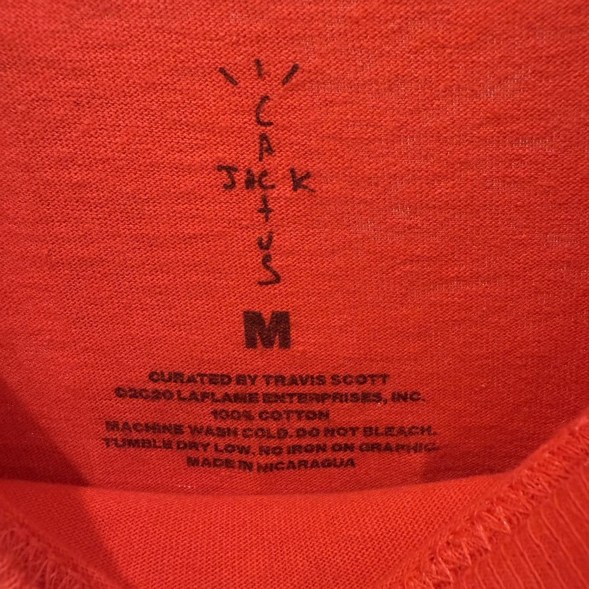 Travis Scott Travis Scott x CPFM 4 CJ Burger Mouth T-Shirt Red Size US M / EU 48-50 / 2 - 3 Thumbnail