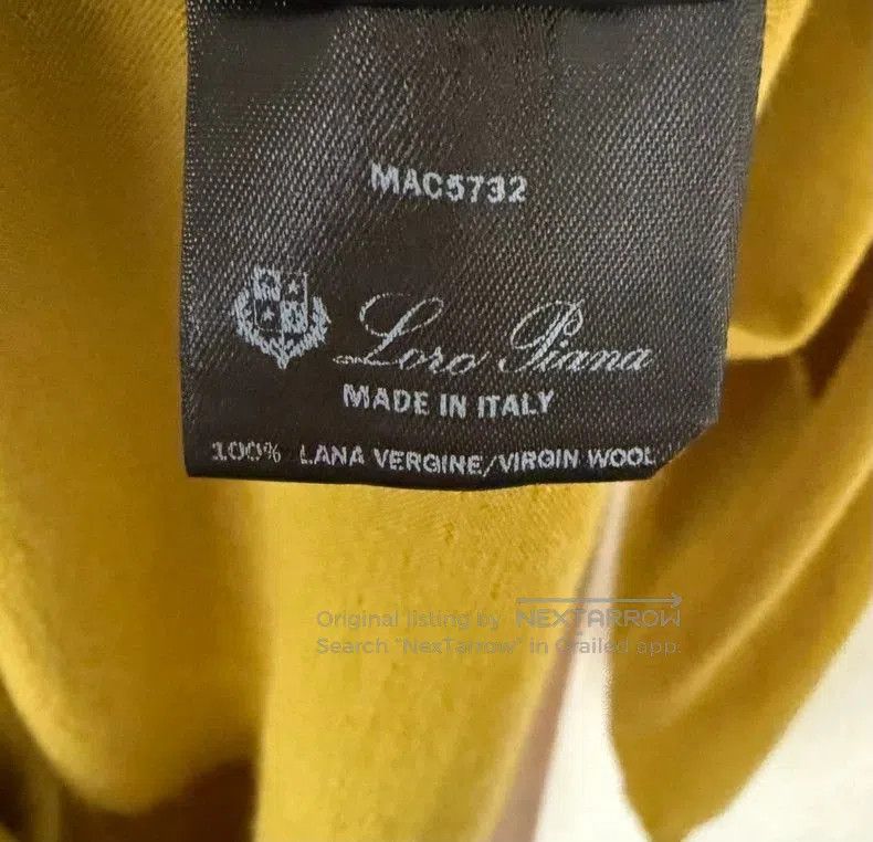 Loro Piana Long Sleeve Knit Polo.