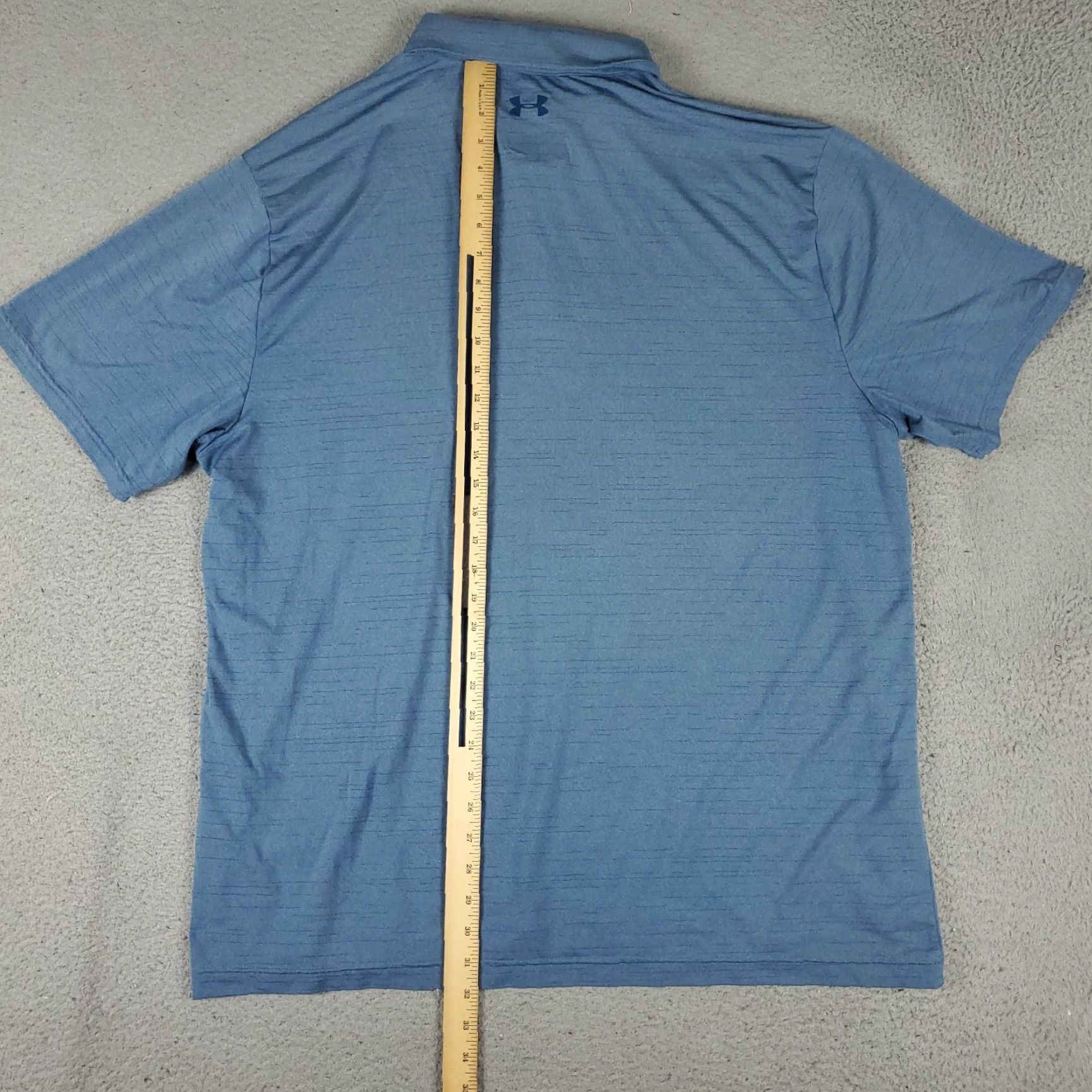 Under Armour Under Armour Polo Shirt Mens Size 2XL Blue Short Sleeve Golf Casual Size US XXL / EU 58 / 5 - 3 Thumbnail