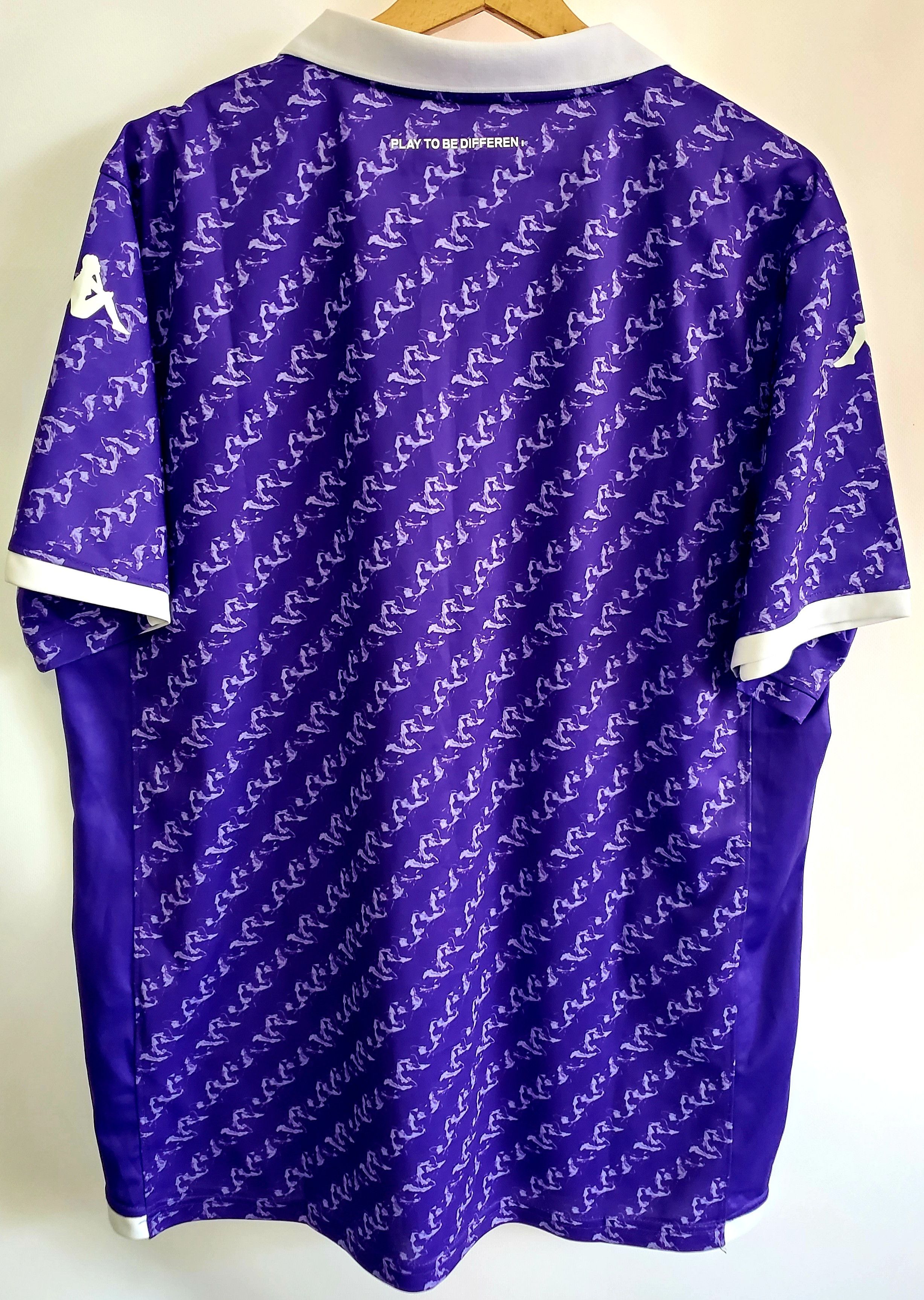 Kappa Fiorentina Home Soccer Jersey 2023/2024 ideal condition 3 Xl Size US XXL / EU 58 / 5 - 6 Thumbnail