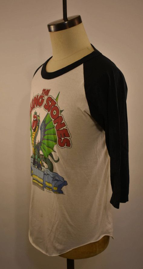 The Rolling Stones Vintage The Rolling Stones Baseball Shirt Size US M / EU 48-50 / 2 - 2 Thumbnail