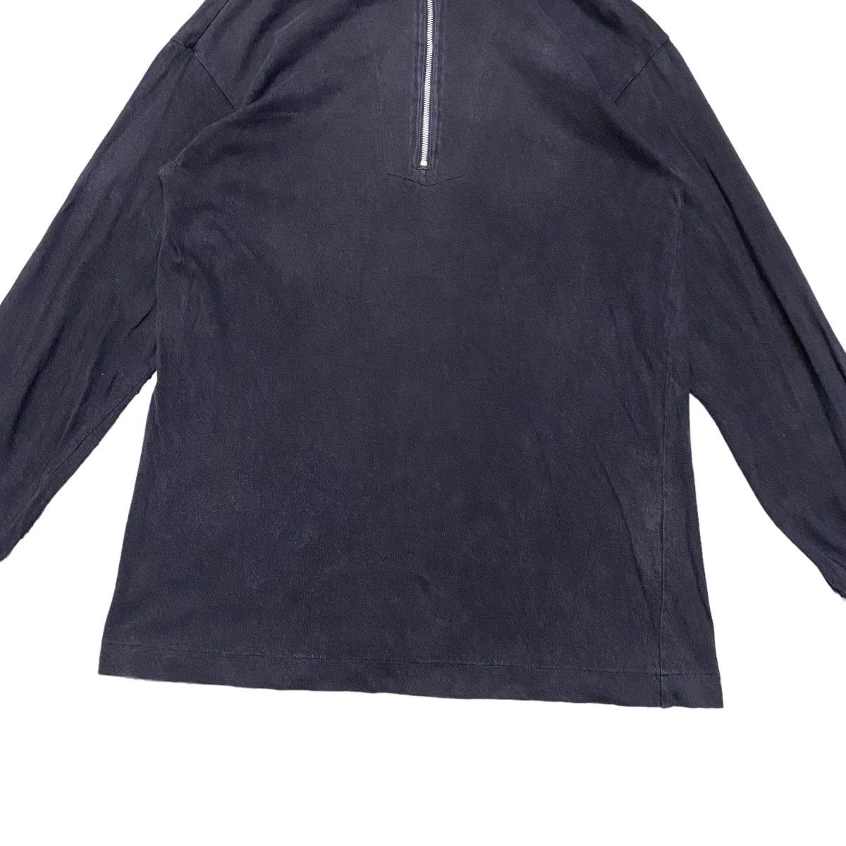 Comme des Garcons Homme Vintage Comme Des Garcons Homme Half Zip Longsleeve Shirt Size US M / EU 48-50 / 2 - 6 Thumbnail