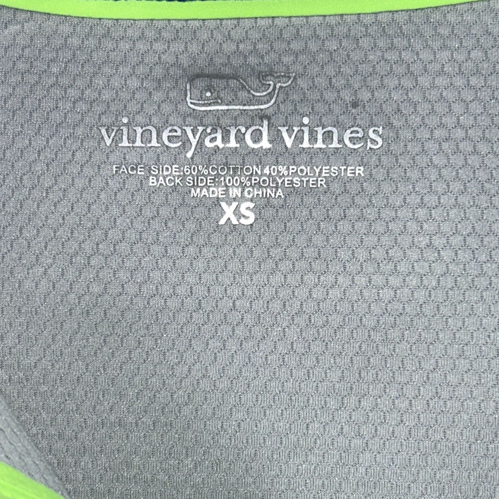 Vineyard Vines Vineyard Vines 1/4 Zip Pullover Sweatshirt Mens XS Gray Blue Two Tone Athleisure Size US XS / EU 42 / 0 - 4 Thumbnail