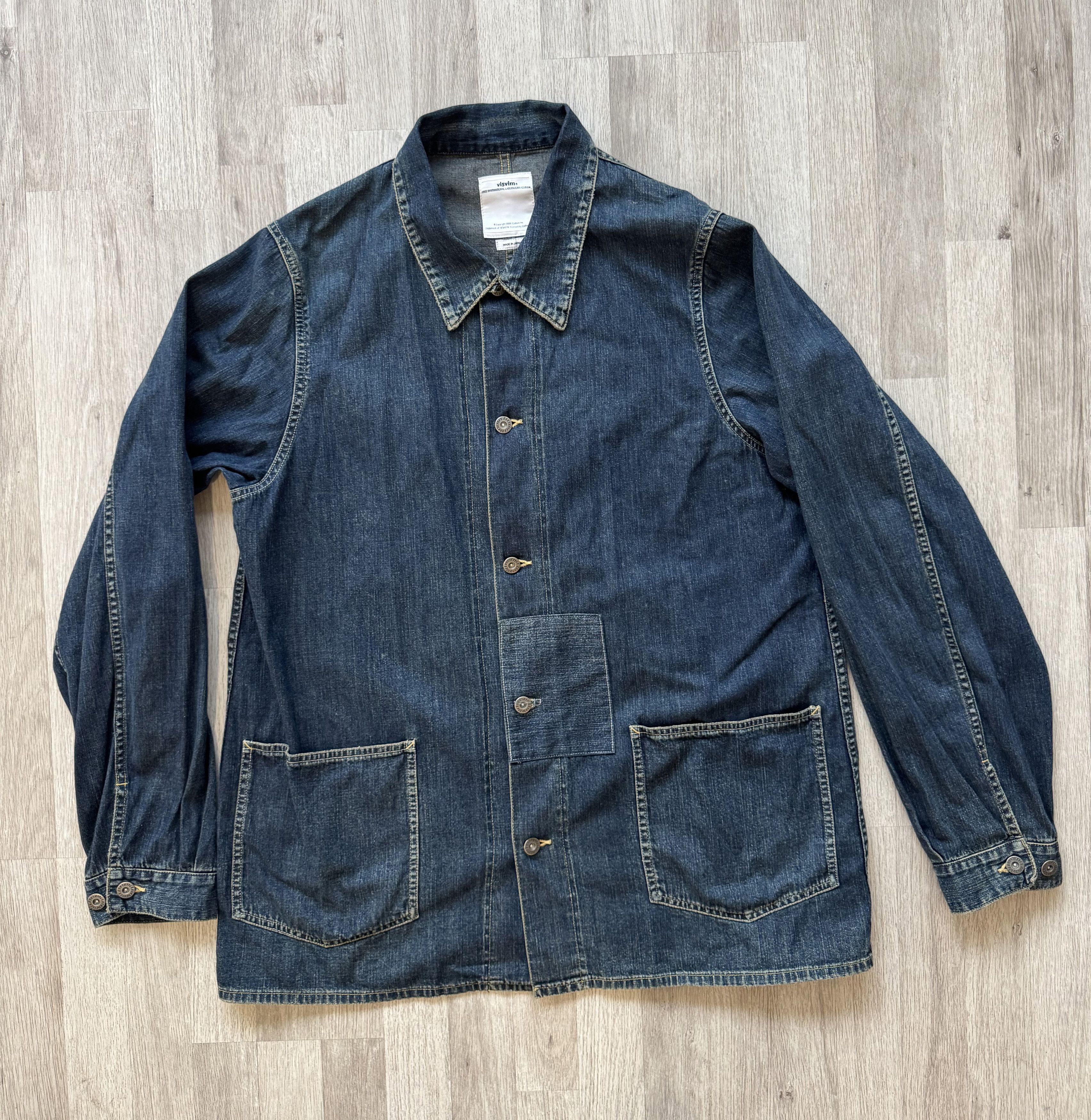 Visvim Section Gang Coverall Dk. Indigo Size US XL / EU 56 / 4 - 1 Thumbnail