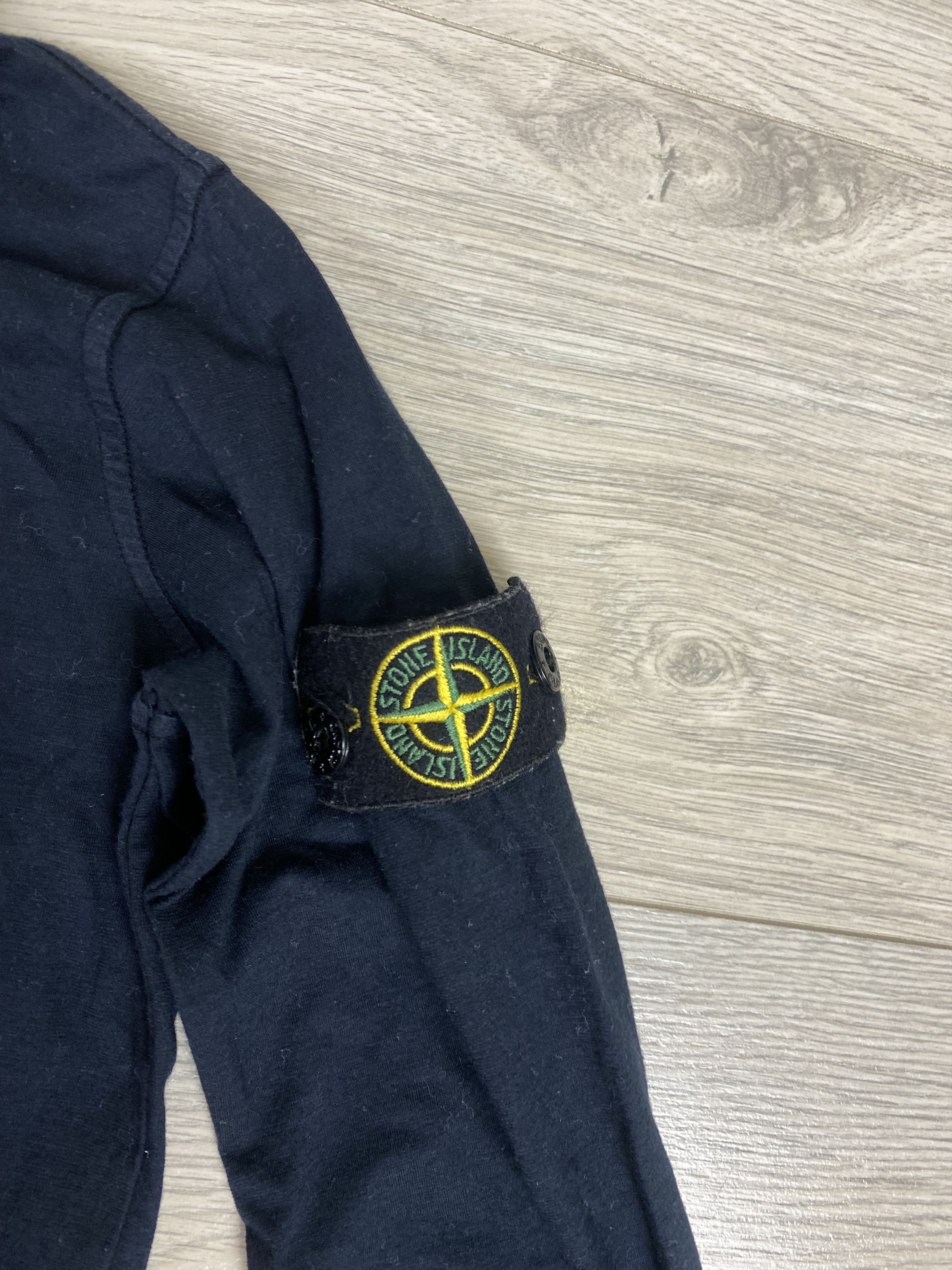 Stone Island Stone Island Junior Long Sleeve Polo 6 Years Size US XXS / EU 40 - 2 Thumbnail