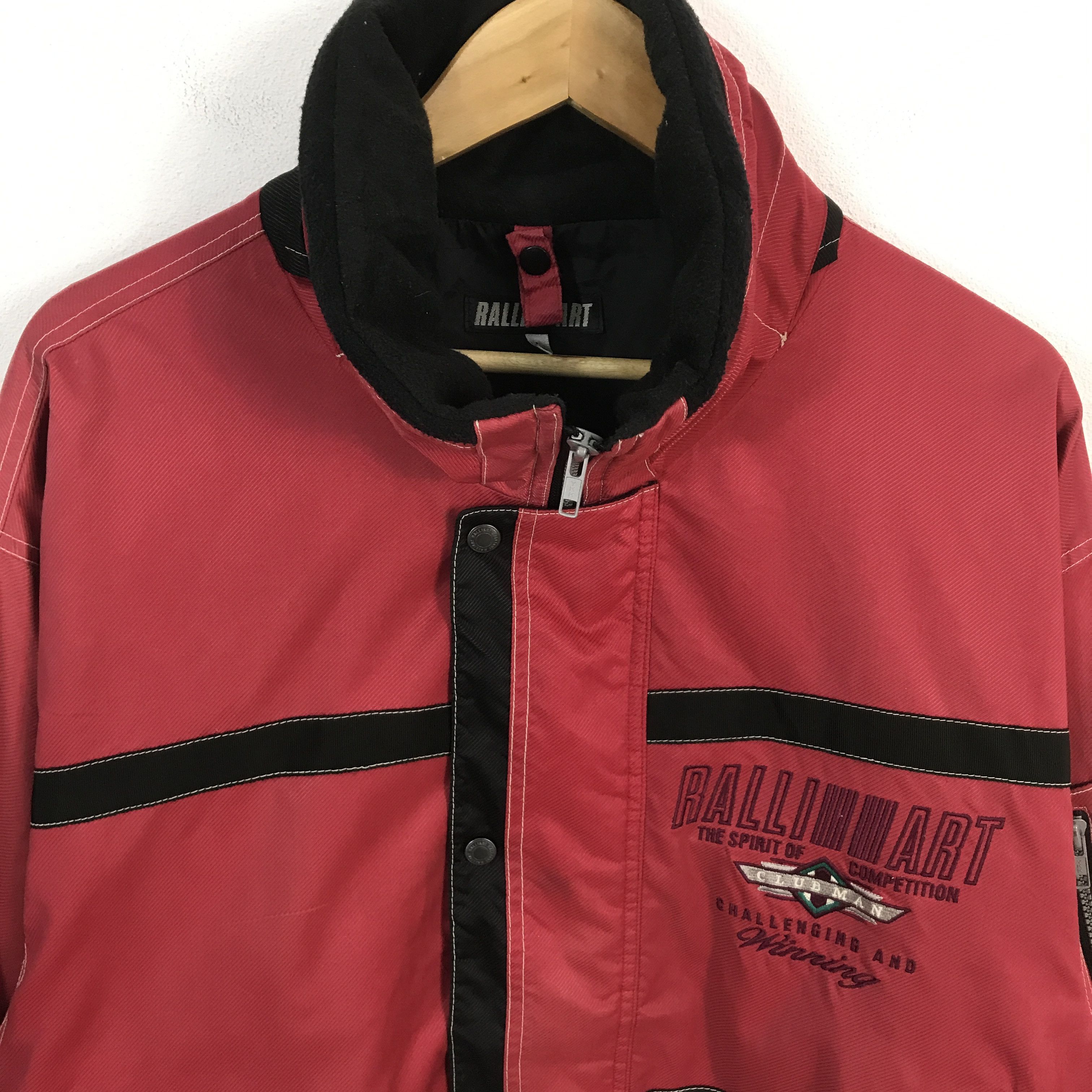 Japanese Brand Vintage Ralliart Racing Mitsubishi jacket Size US L / EU 52-54 / 3 - 3 Thumbnail