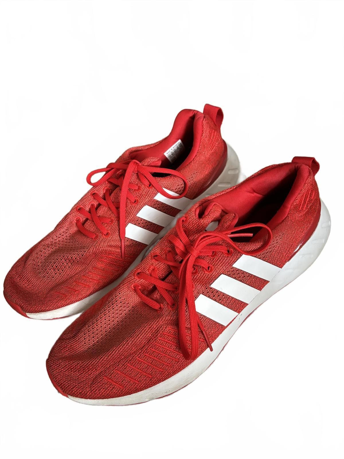 Adidas Mens Adidas Red Athletic Slip On Sneakers Size US 11 / EU 44 - 1 Thumbnail