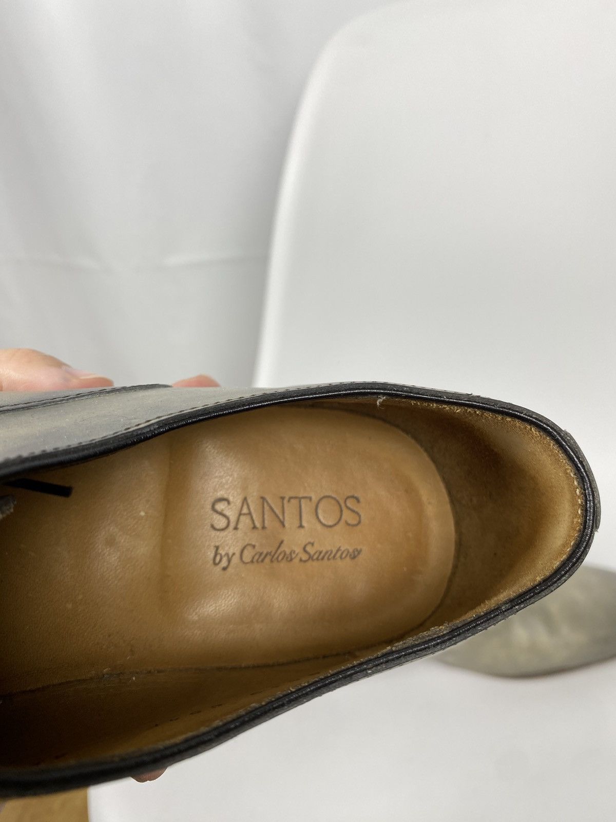 Carlos Santos Carlos Santos Genuine Leather Oxford Shoes size EU8.5 US9.5 Size US 9.5 / EU 42-43 - 11 Thumbnail