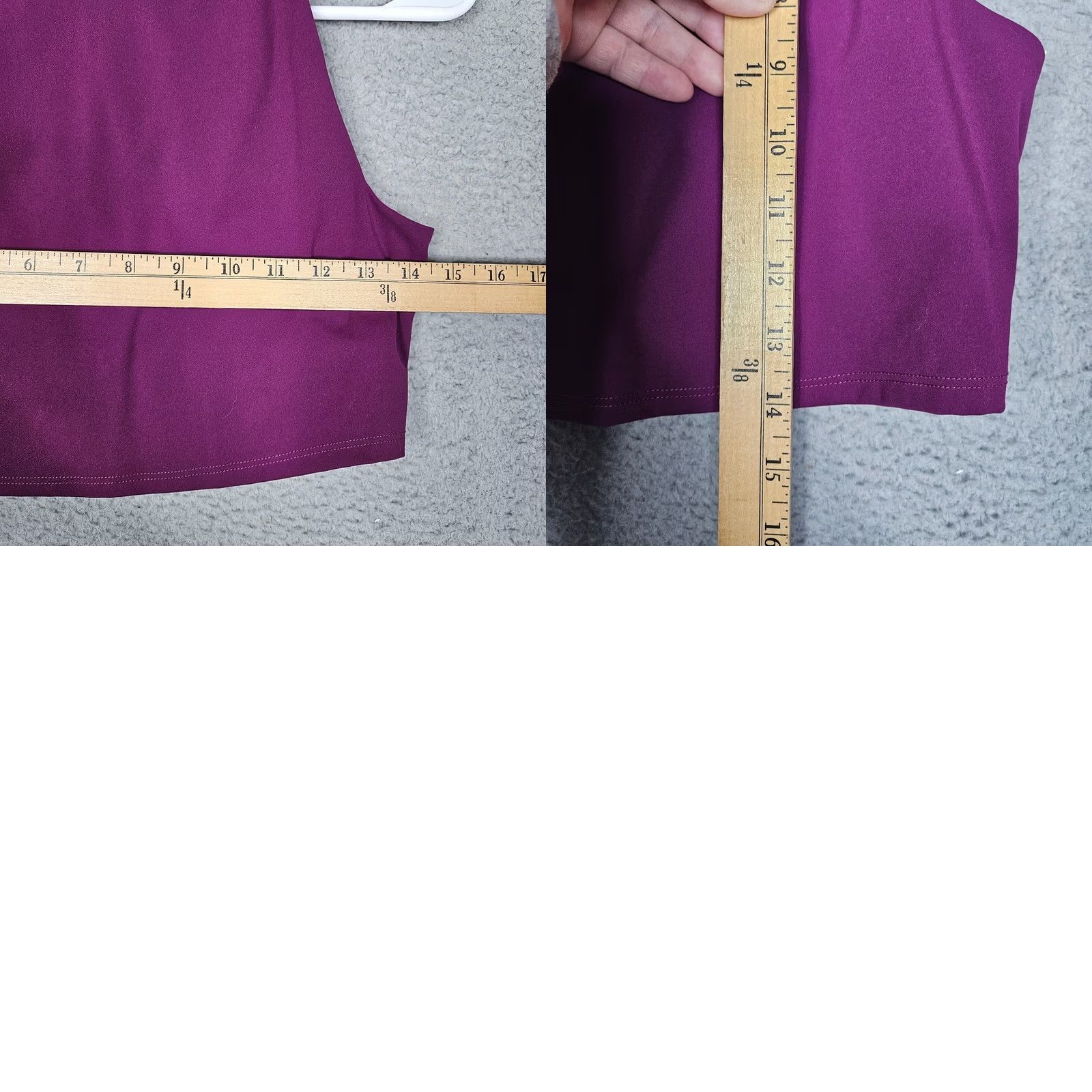 Outdoor Voices Outdoor Voices Women's Round Neck Cropped Tank Top S Purple Cotton Nylon Spandex Blended Fabric Casual Sports Shirt Size S / US 4 / IT 40 - 8 Thumbnail
