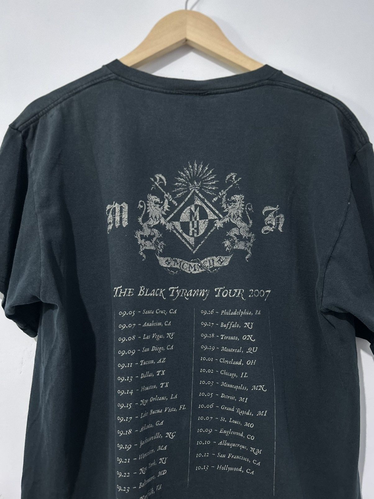 Band Tees × Vintage 00s Machine Head The Blackening Promo Tour Tees Size US L / EU 52-54 / 3 - 6 Thumbnail
