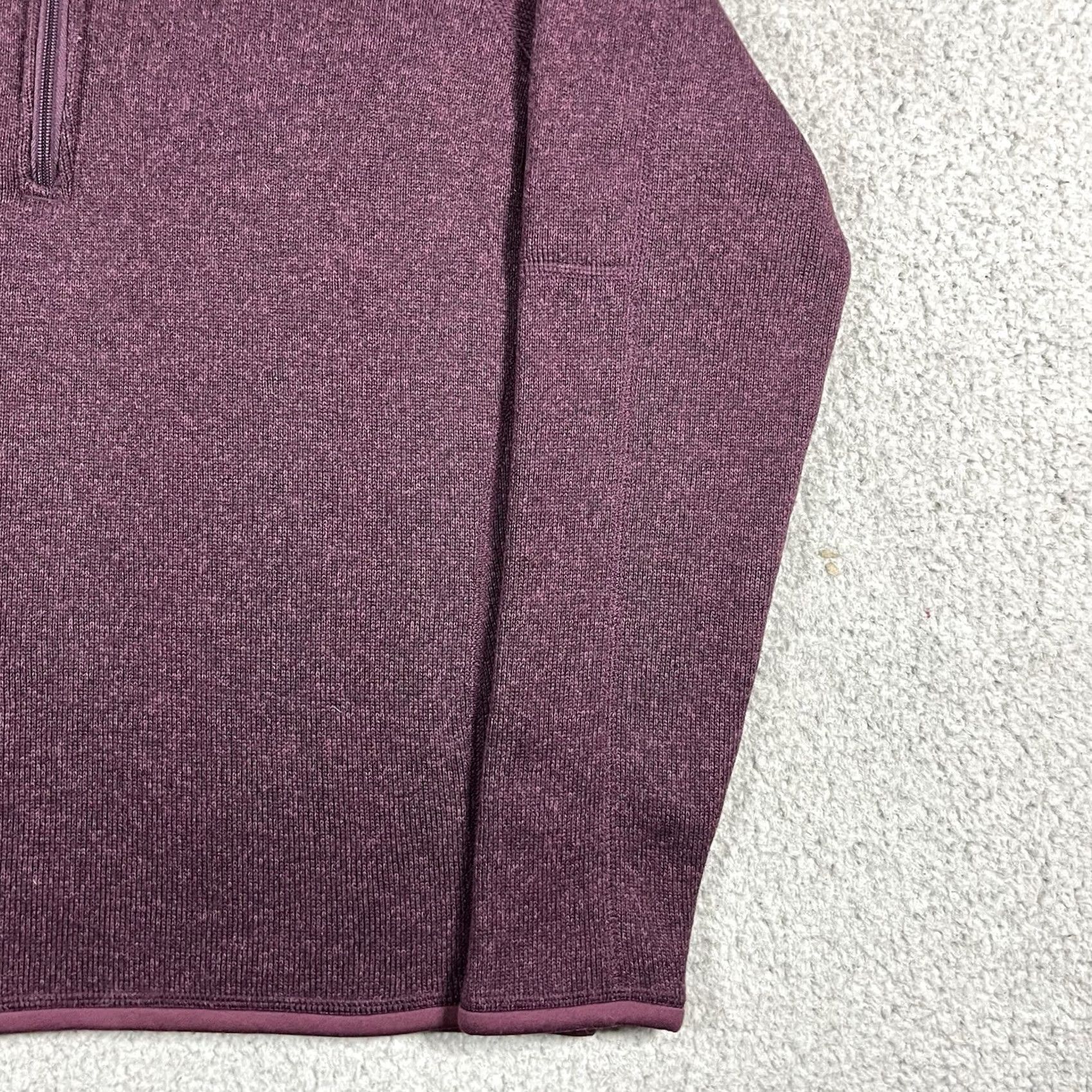 Patagonia Patagonia Jacket Womens L 1/4 Zip Fleece Pullover Outdoor Burgundy Red Outdoor Hiking Jacket Womens L Patagonia Size L / US 10 / IT 46 - 7 Thumbnail