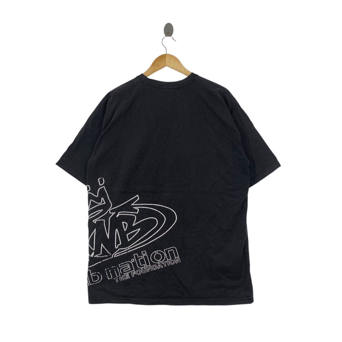 Vintage PNB NATION THE FOUNDATION Hip Hop Rap Thrashed Tee Shirt Top Size US XL / EU 56 / 4 - 5 Thumbnail
