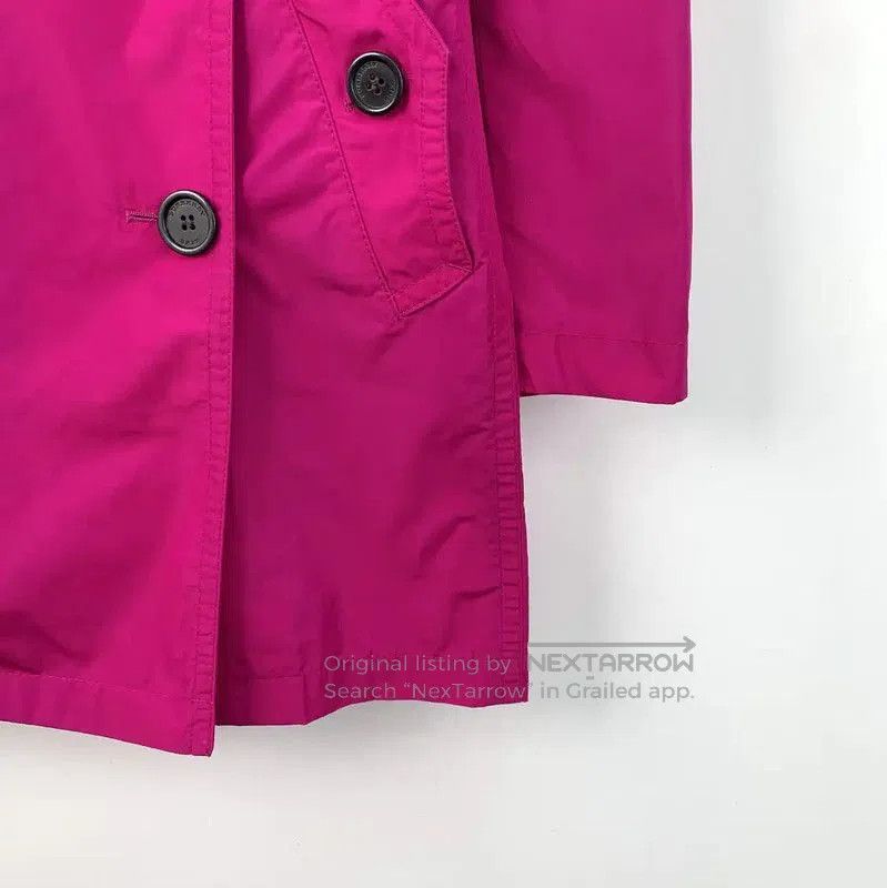 Burberry Burberry Pink Polyester Trench Coat, Size XS. Size XS / US 0-2 / IT 36-38 - 3 Thumbnail