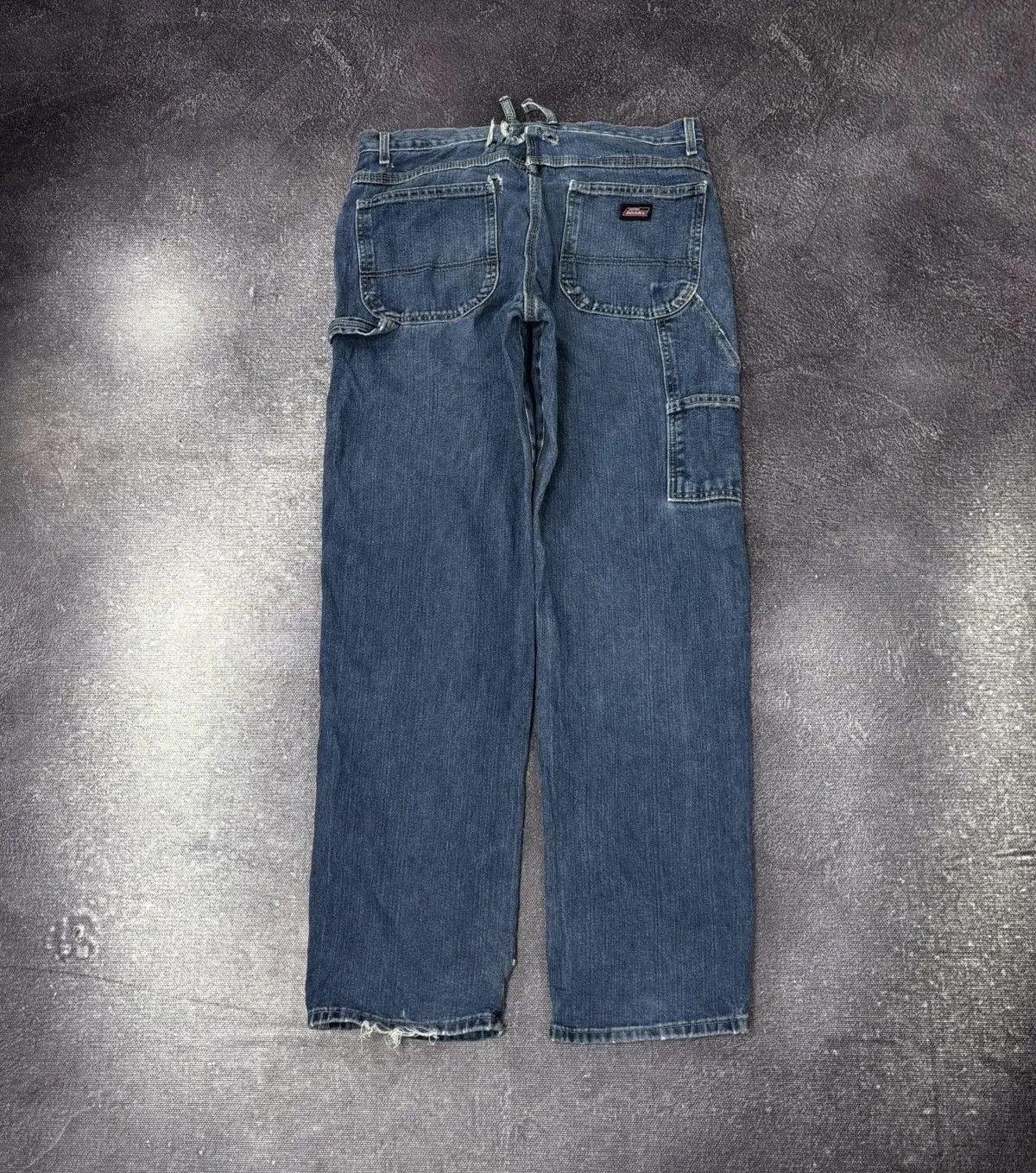 Dickies × Vintage Vintage Dickies Y2K American Faded Blue Work Baggy Jeans Size US 34 / EU 50 - 1 Thumbnail