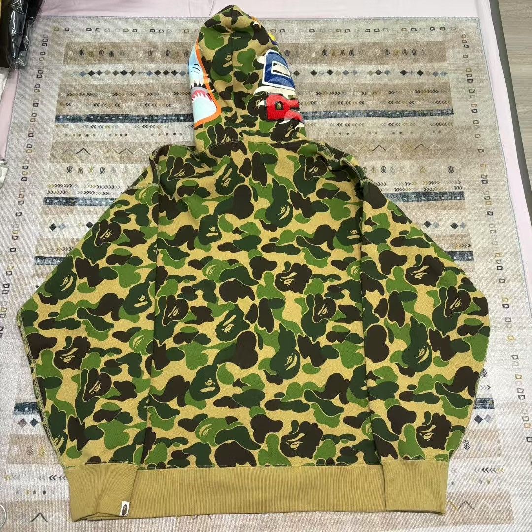 Bape BPAE READYMADE CAMO SHARK FULL ZIP HOODIE Size US XL / EU 56 / 4 - 2 Thumbnail