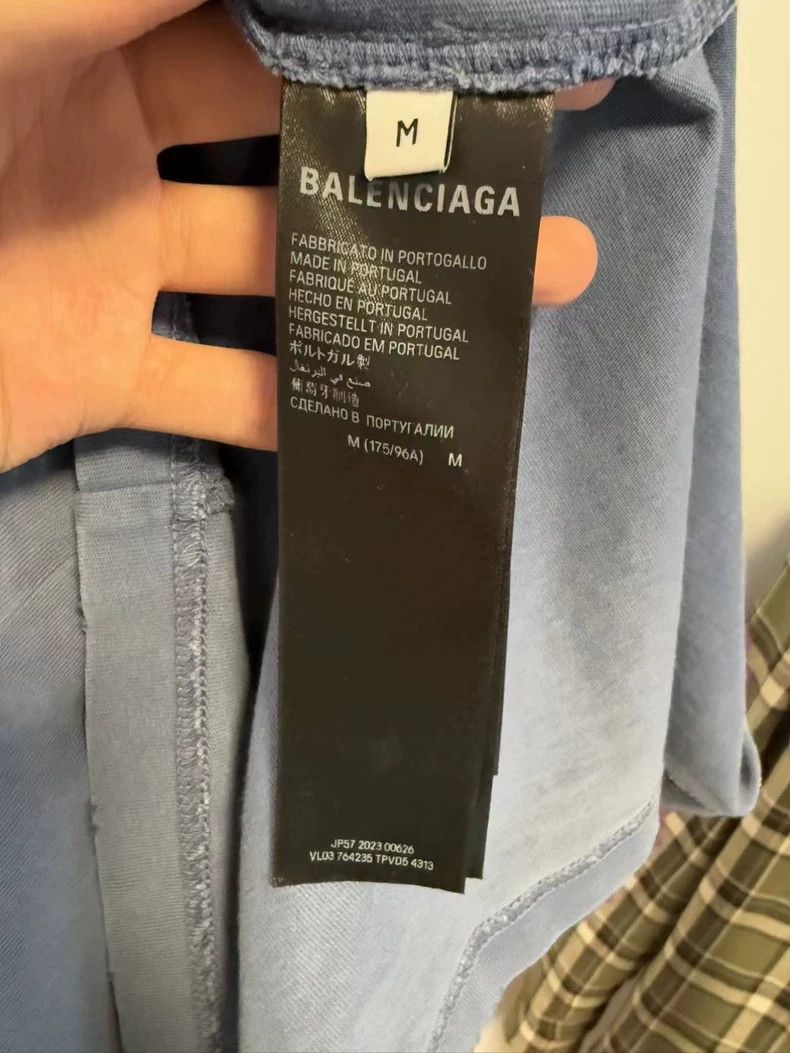 Balenciaga Balenciaga Gradient Made Old Patch Short Sleeve 2502-Nextar Size US M / EU 48-50 / 2 - 4 Thumbnail