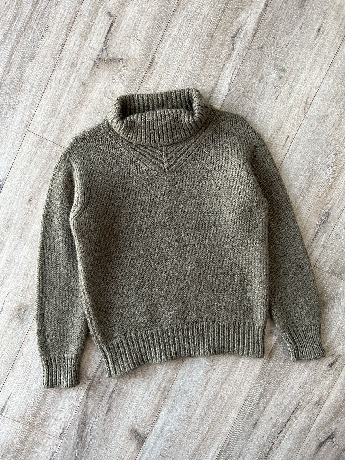 Gucci GUCCI Sweater Wool Chunky Heavy Knit Turtleneck by Tom Ford