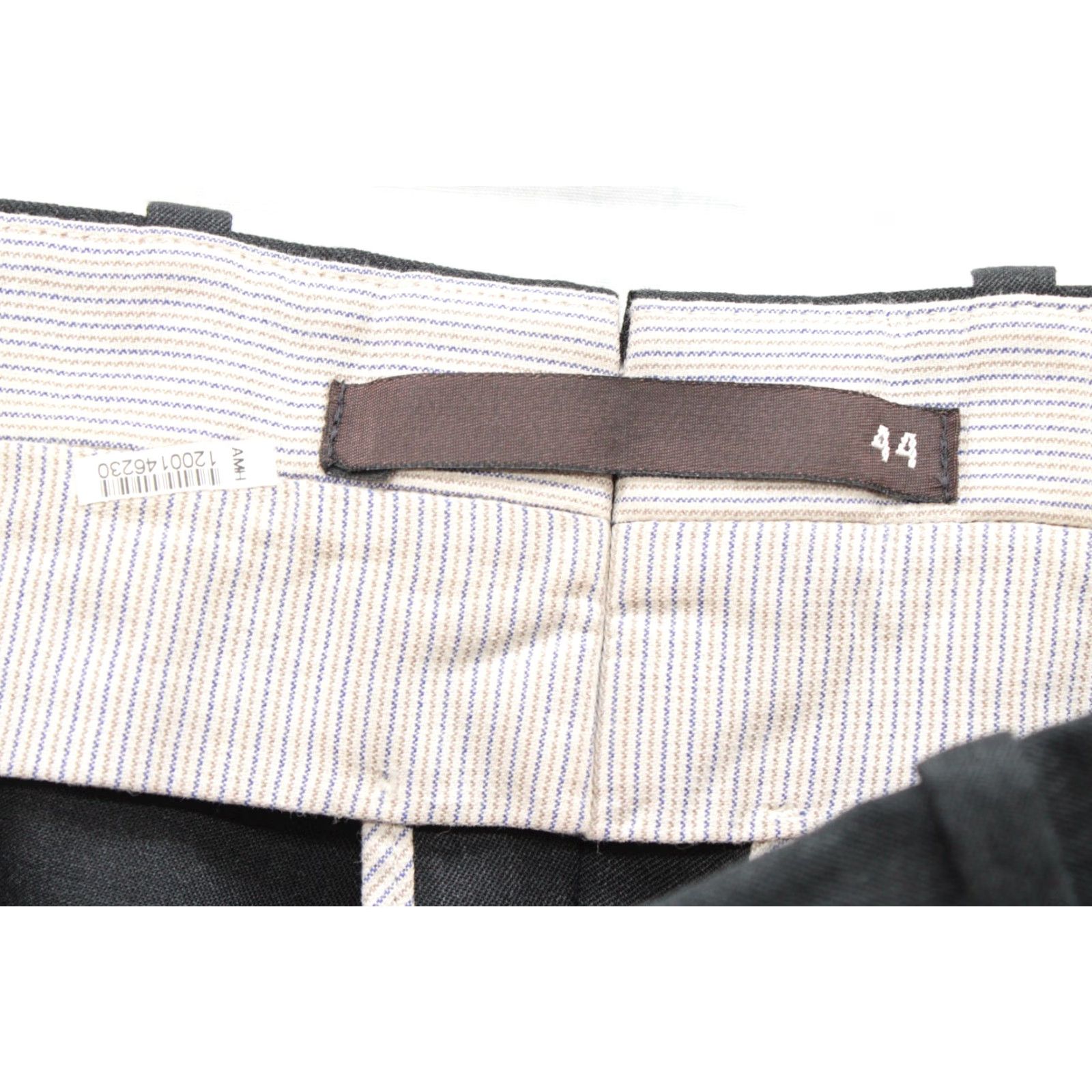 Vintage Corbin Dress Pants Mens 44x30 Black Wool Pleated Cuffed Slacks Classic Stylish Size US 44 / EU 60 - 7 Thumbnail