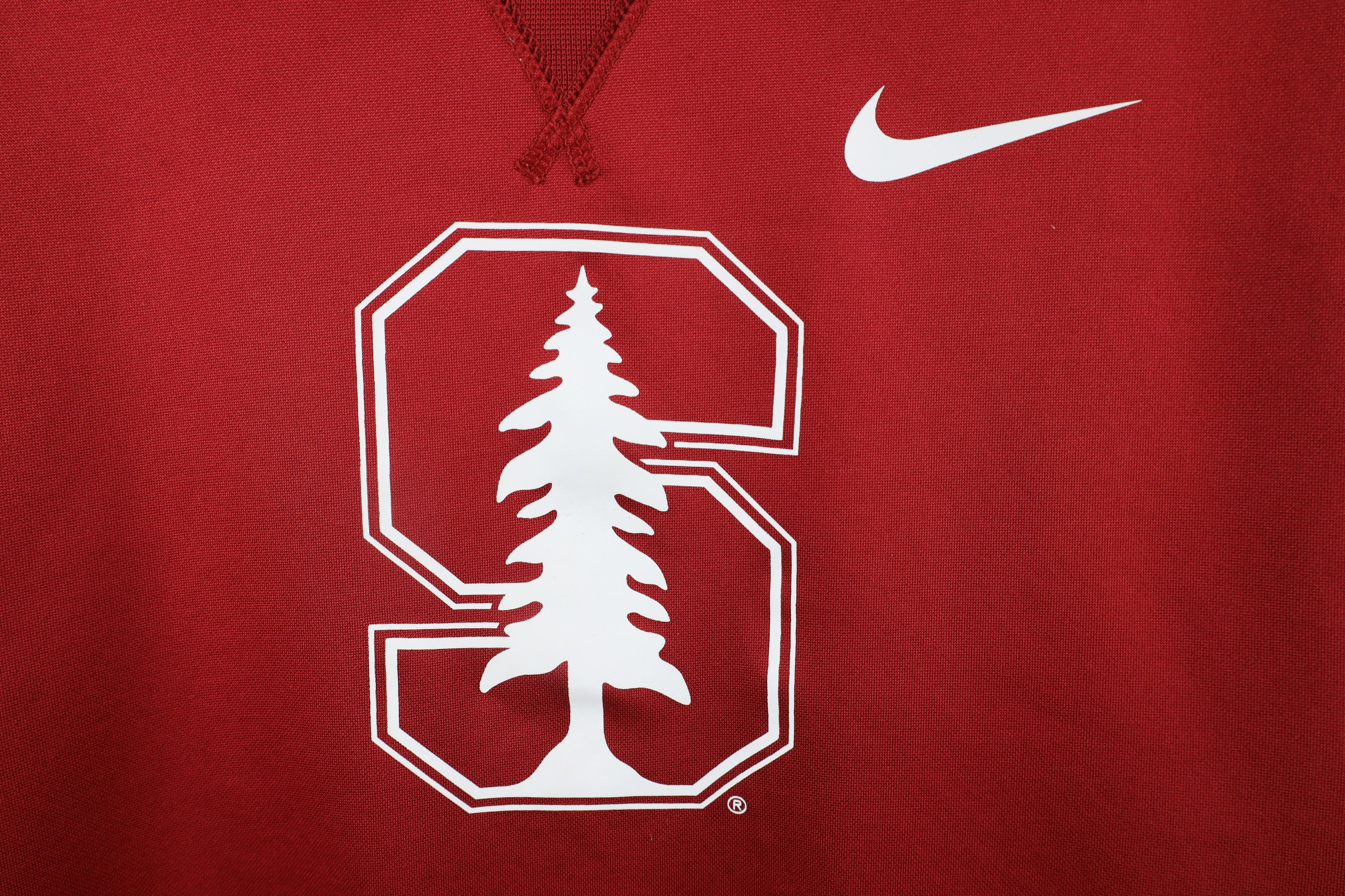 Nike × Vintage Nike Distressed Stanford University Hoodie Sweatshirt Red Size US XL / EU 56 / 4 - 4 Thumbnail