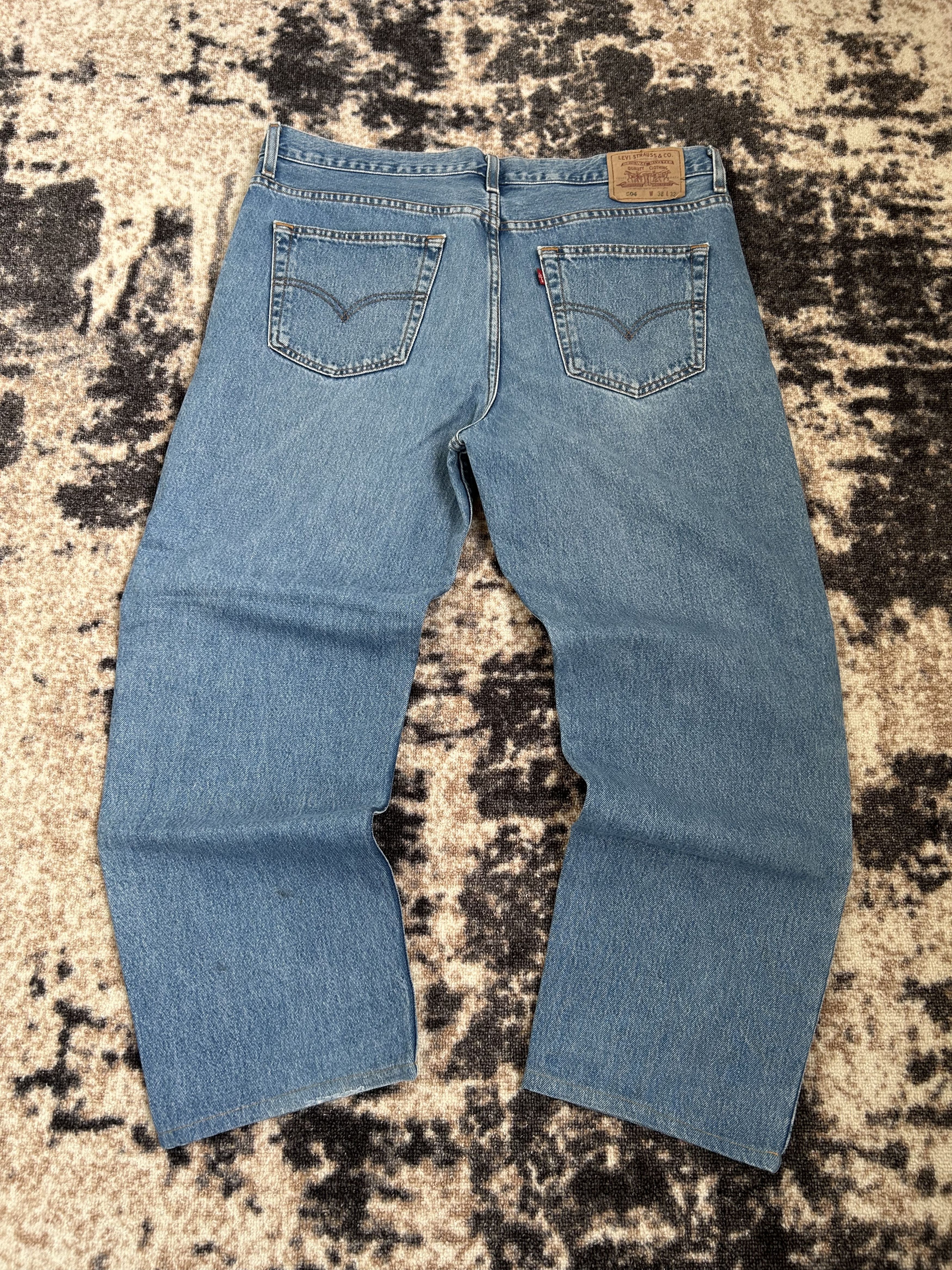 Vintage Levis 504 Denim Jeans Size W38 L30