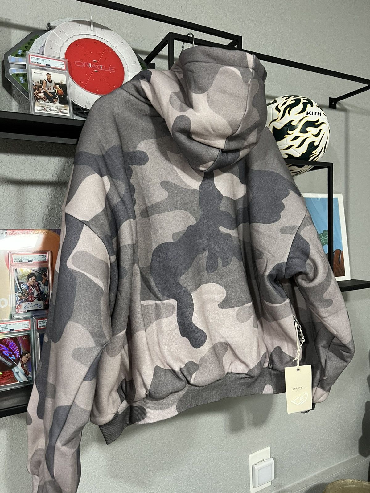 Other Deputy Department 1000 GSM Zipper Hoodie Mono Camo/Gray Size US M / EU 48-50 / 2 - 10 Thumbnail