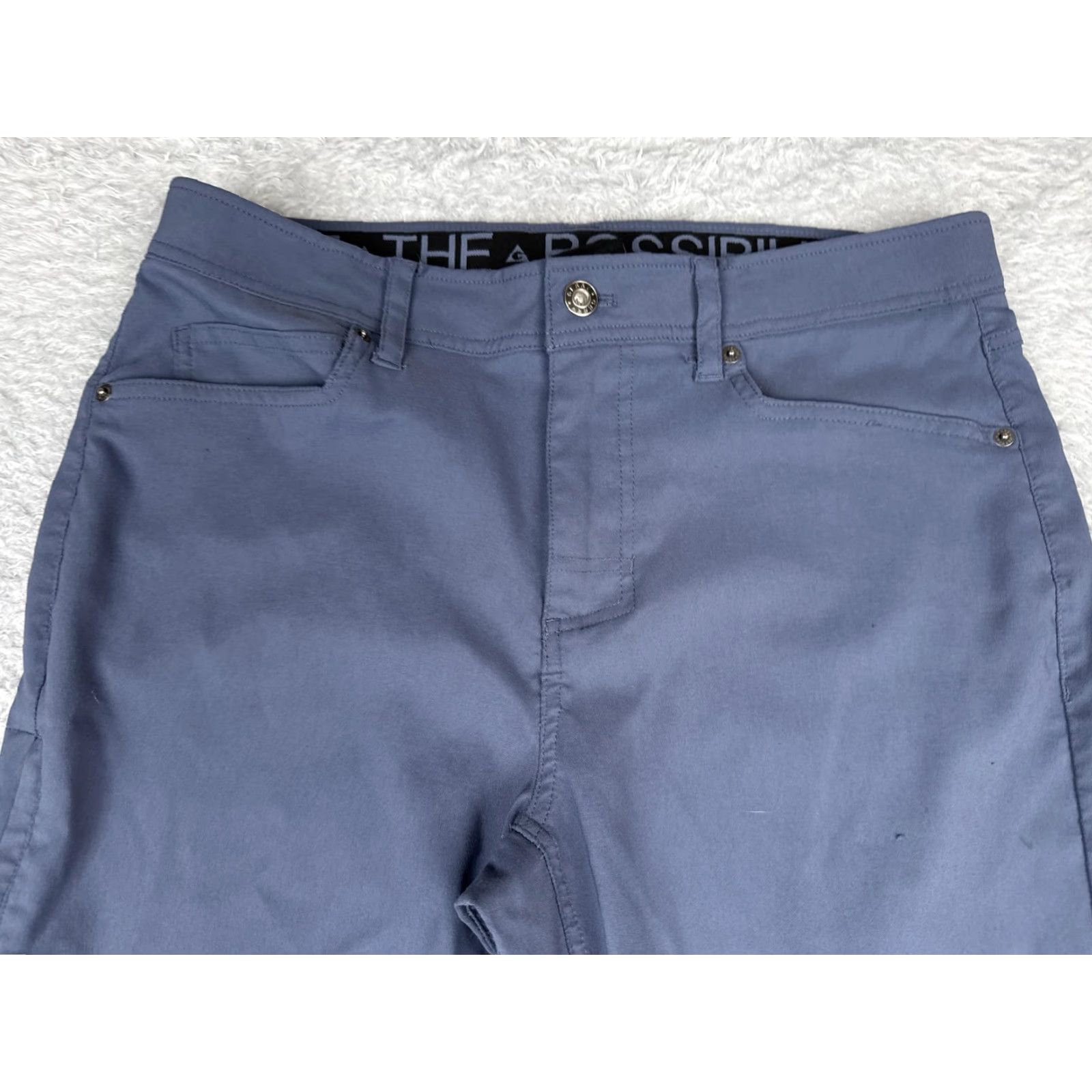 Vintage Gerry Pants Mens 32x32 Blue Nylon Stretch Hiking Walking Outdoor Travel Casual Pants Size US 32 / EU 48 - 5 Thumbnail