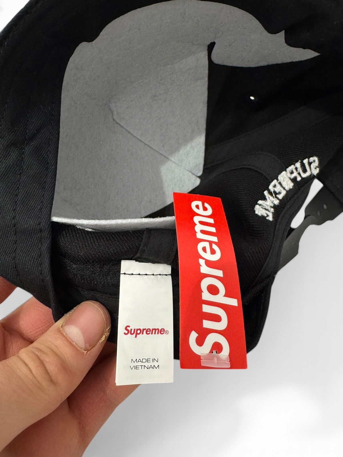 Supreme Supreme x DJ Screw 5-Panel Hat Black Size ONE SIZE - 4 Thumbnail