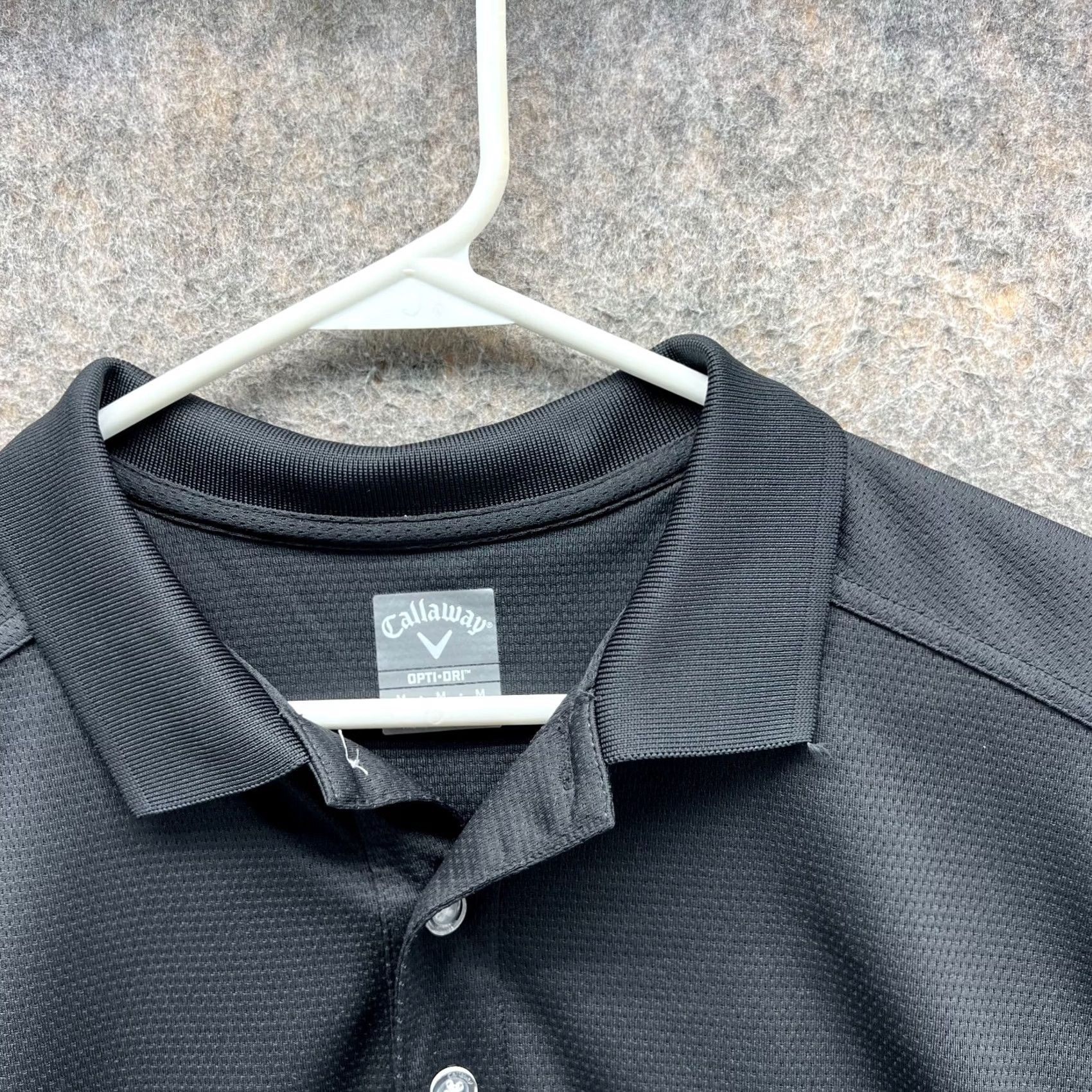 Callaway Callaway Polo Shirt Men Medium Black Opti Dri Polyester Golf Shirt Size US M / EU 48-50 / 2 - 6 Thumbnail