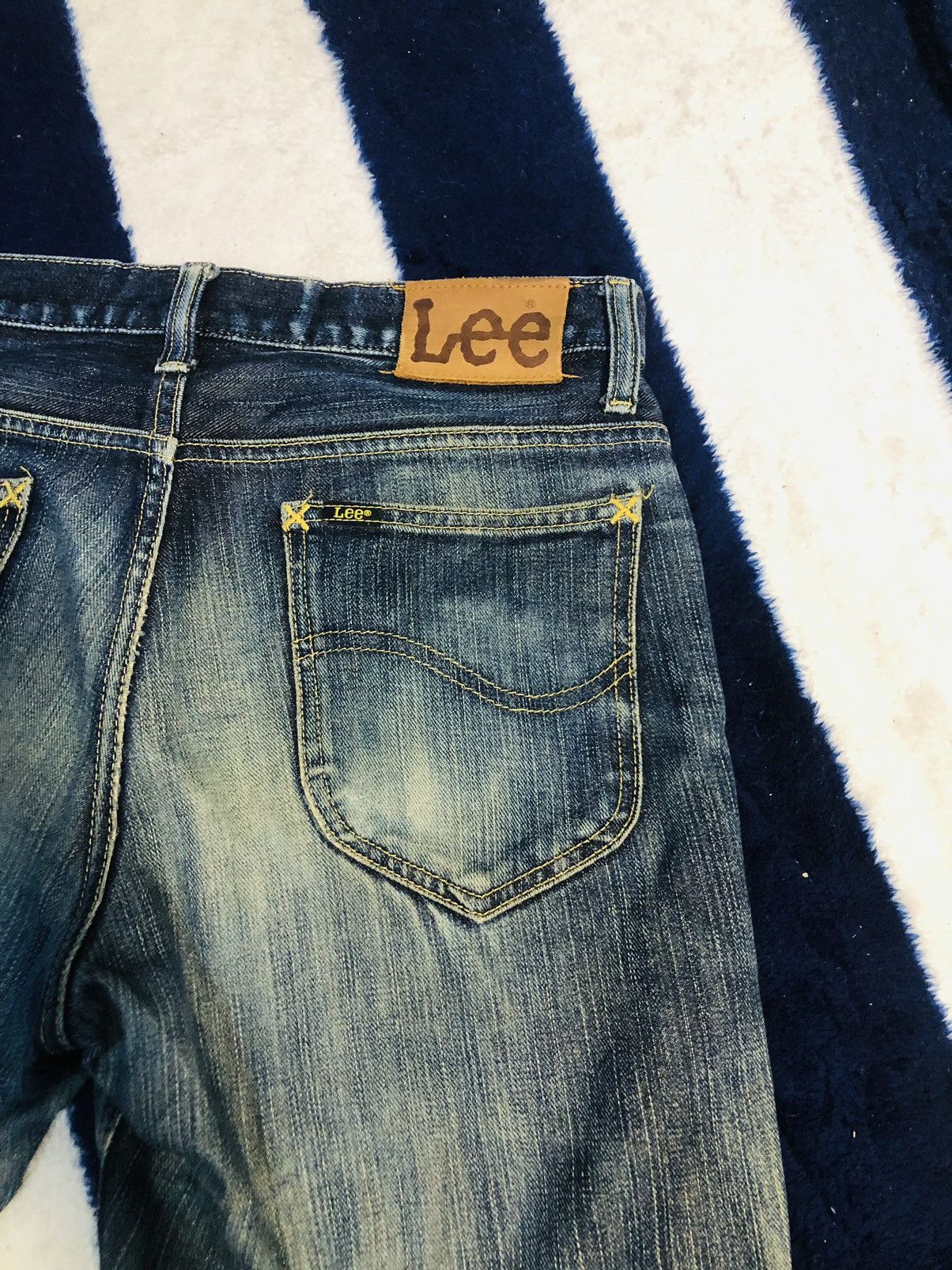 Lee Lee Distressed Jeans (1) Size US 30 / EU 46 - 17 Thumbnail