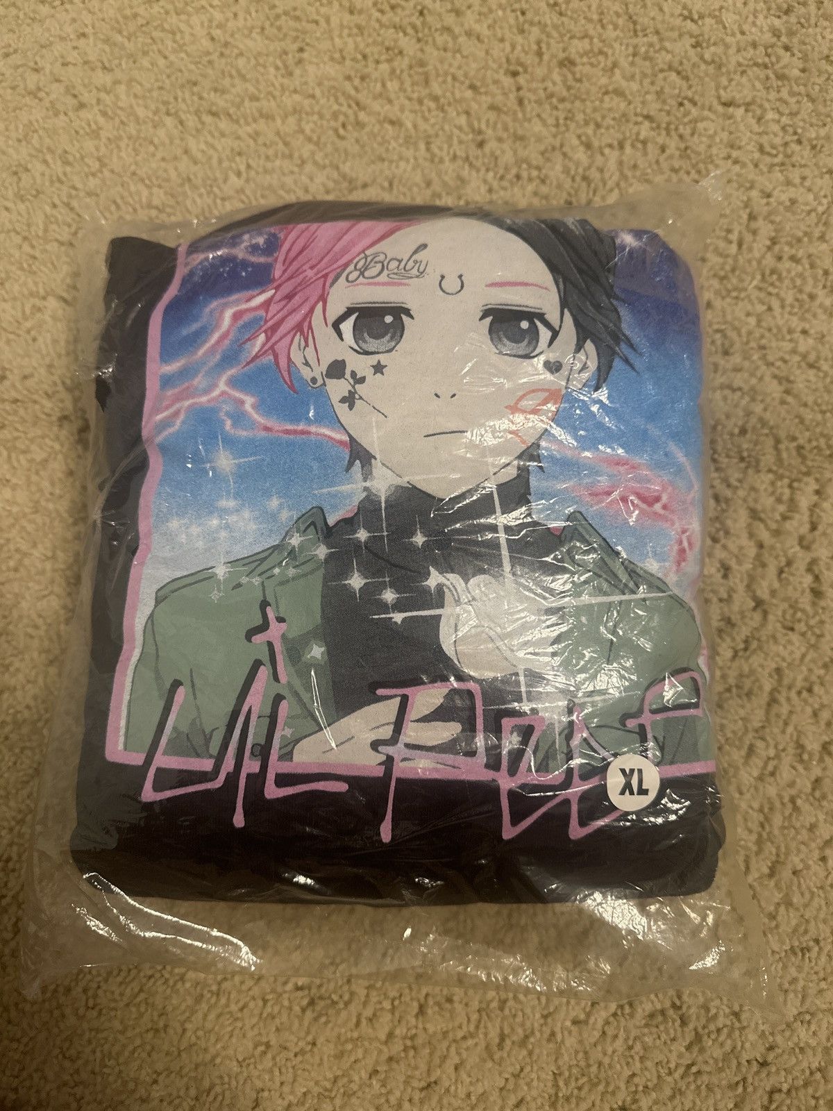 GOTHBOICLIQUE × Lil Peep Lil Peep Anime Hoodie Come Over When You’re Sober Size US XL / EU 56 / 4 - 1 Thumbnail