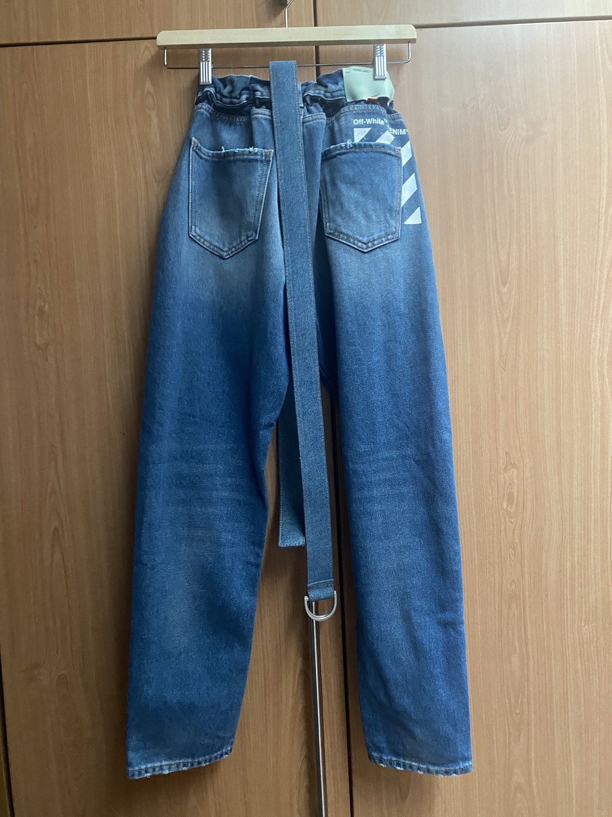 Off-White Off White Slim Low Crotch Jeans Size 30 BNWT Size US 30 / EU 46 - 7 Thumbnail