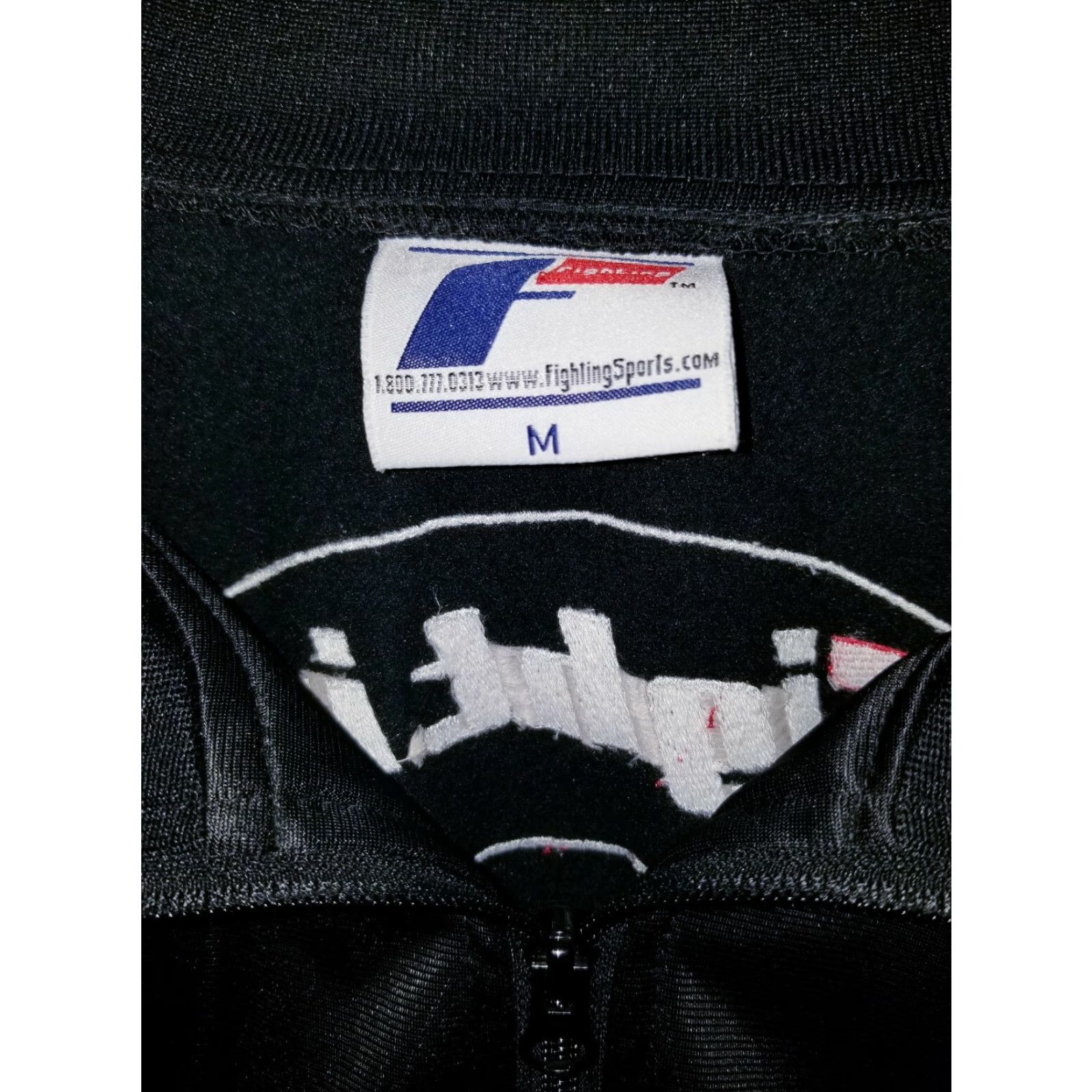 Ring Jacket Mens Medium M Fighting Sports Logo Boxing Training Jacket (Black) Mens Jacket Training Sports Logo Fighting? Size US M / EU 48-50 / 2 - 3 Thumbnail