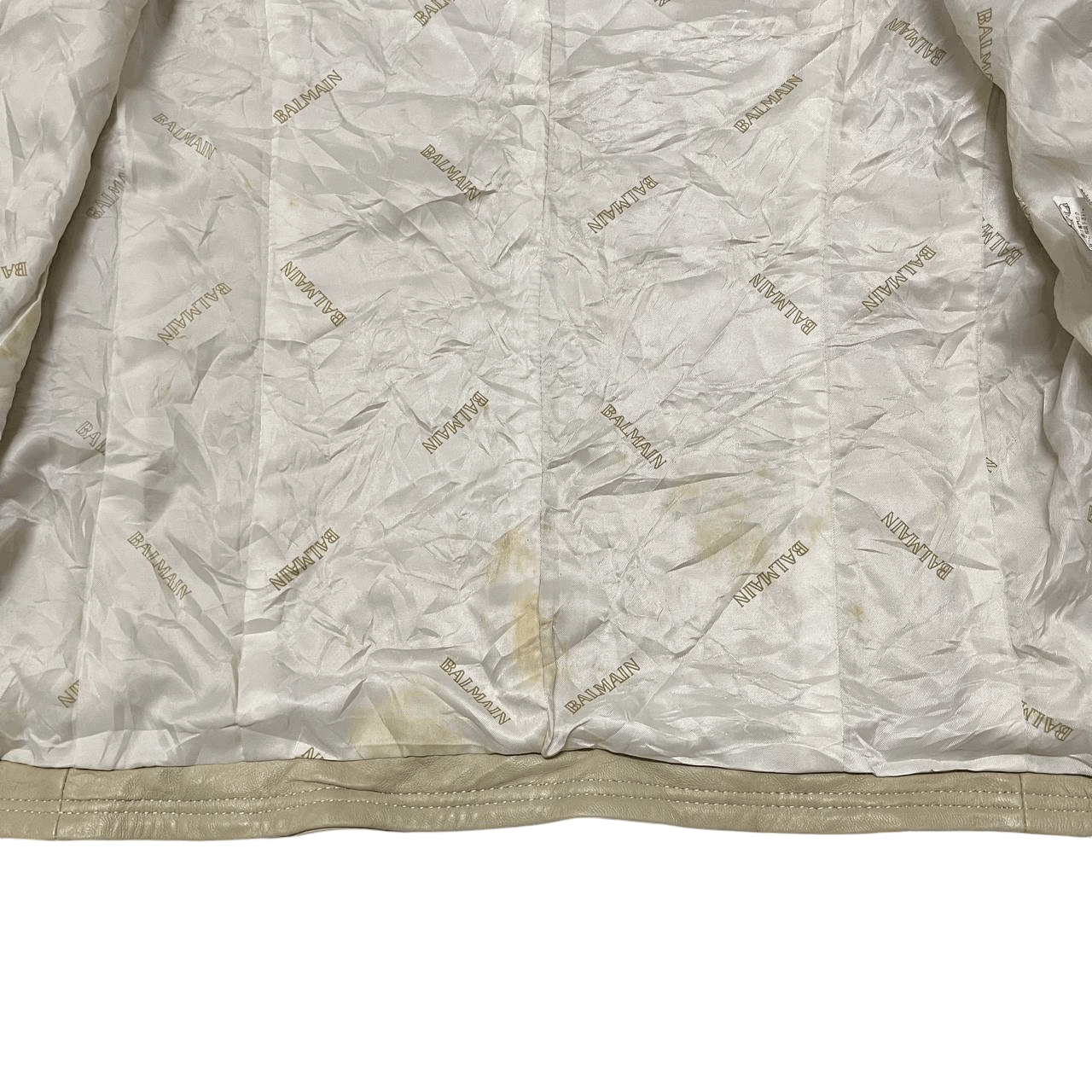 Balmain Vintage Balmain Paris Goat Suede Leather Jacket Size S / US 4 / IT 40 - 10 Thumbnail