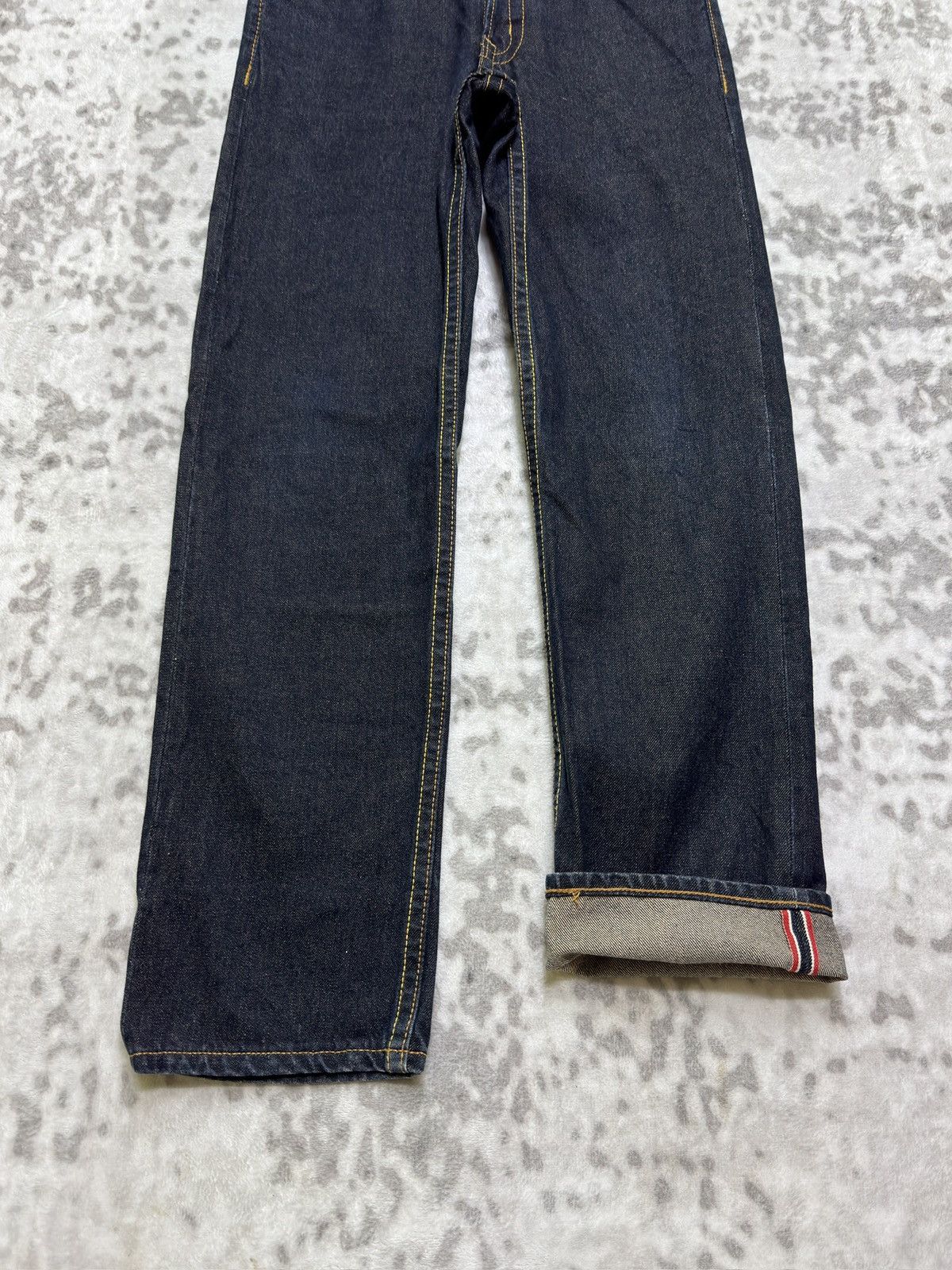 Hysteric Glamour Vintage Cocolulu CO&LU Painted Logo Selvedge Jeans Size US 28 / EU 44 - 6 Thumbnail